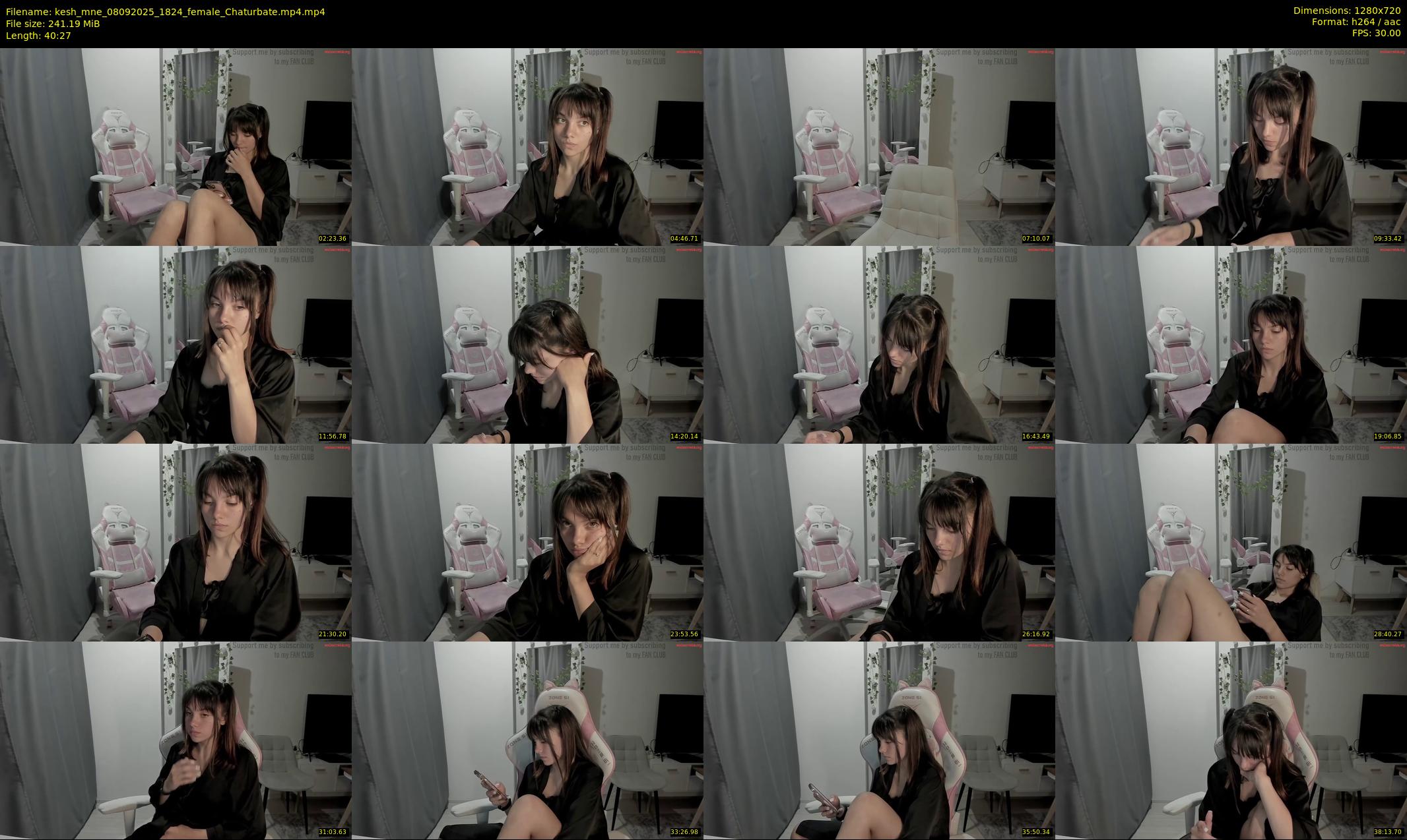 kesh_mne — 41 minute Chaturbate female cam show recording, 720p, Sep 8, 2025
