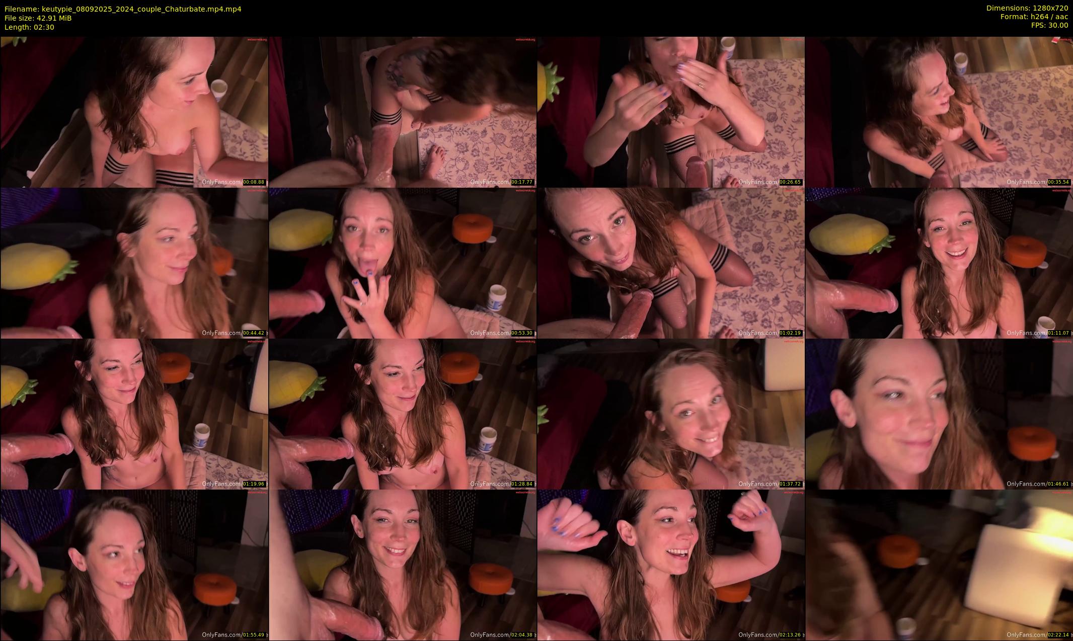 keutypie — 3 minute Chaturbate couple cam show recording, 720p, Sep 8, 2025