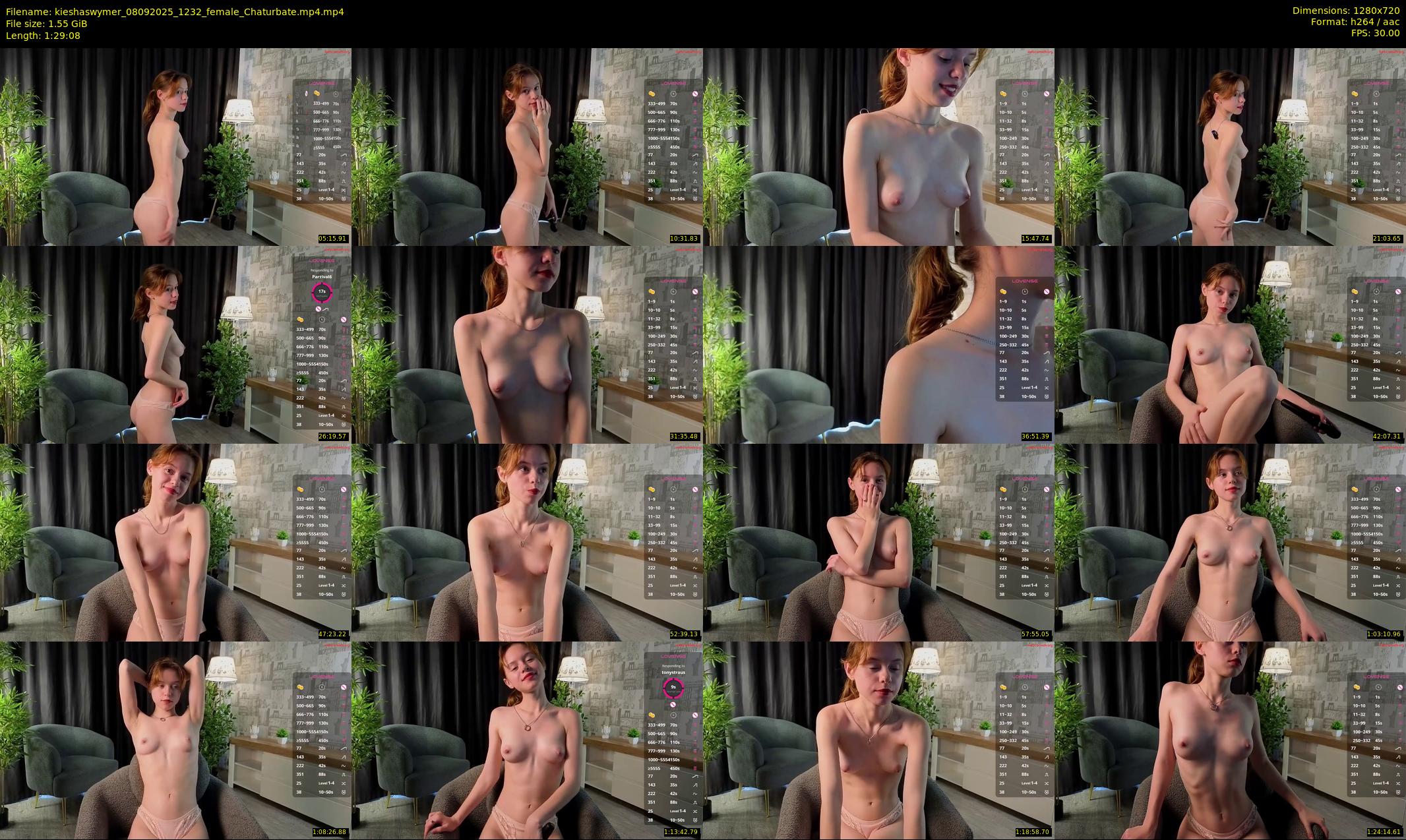 kieshaswymer — 90 minute Chaturbate female cam show recording, 720p, Sep 8, 2025