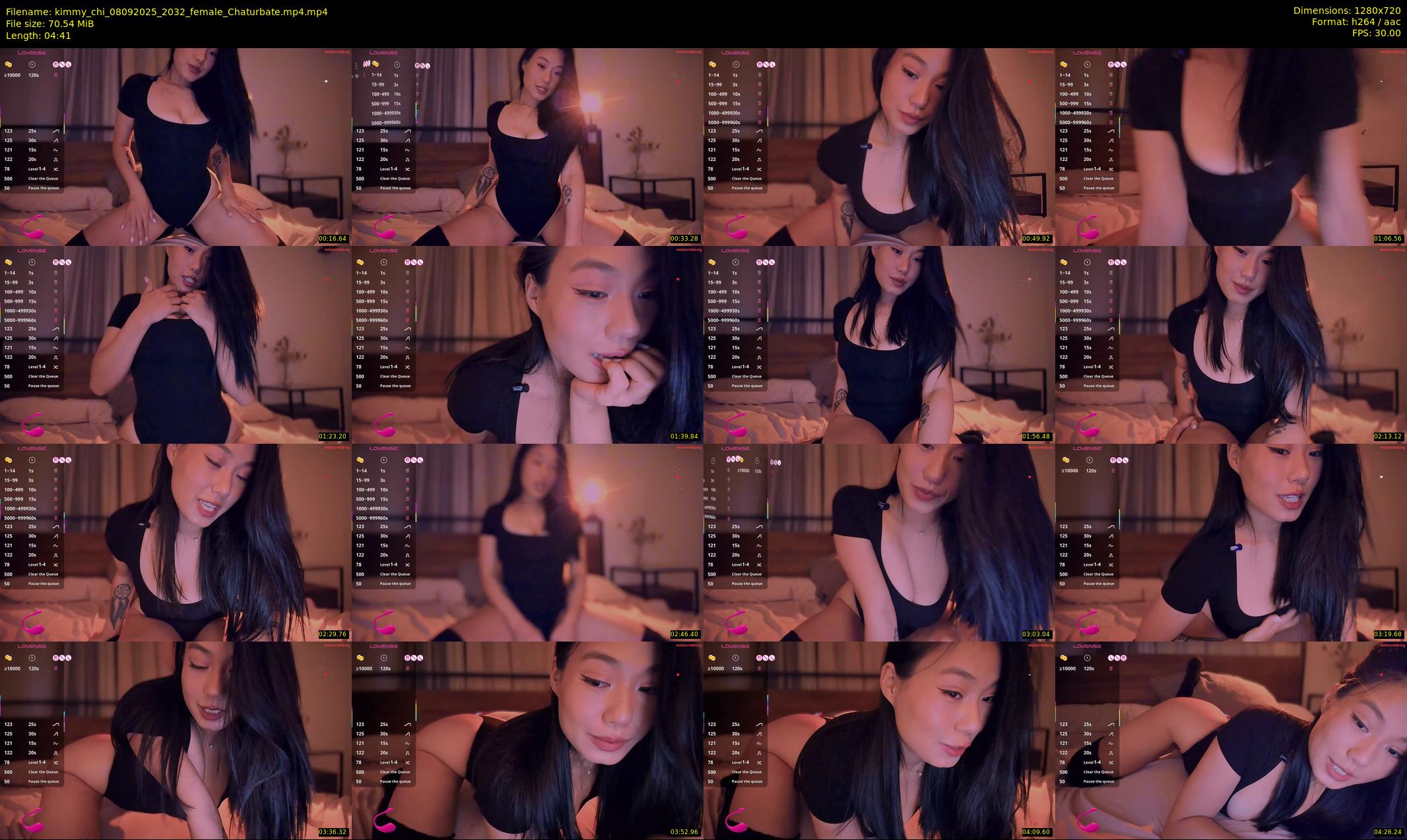 kimmy_chi — 5 minute Chaturbate female cam show recording, 720p, Sep 8, 2025