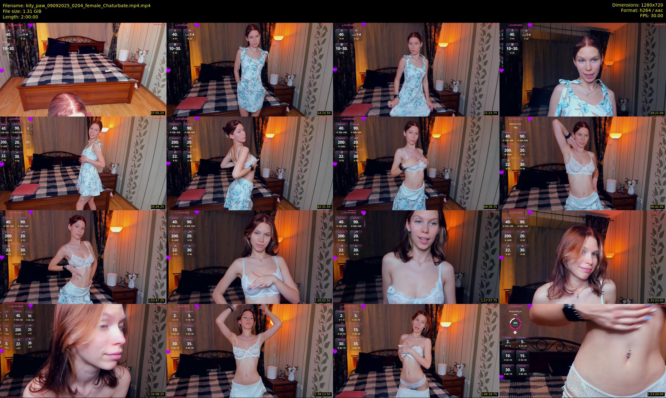kity_paw — 120 minute Chaturbate female cam show recording, 720p, Sep 9, 2025