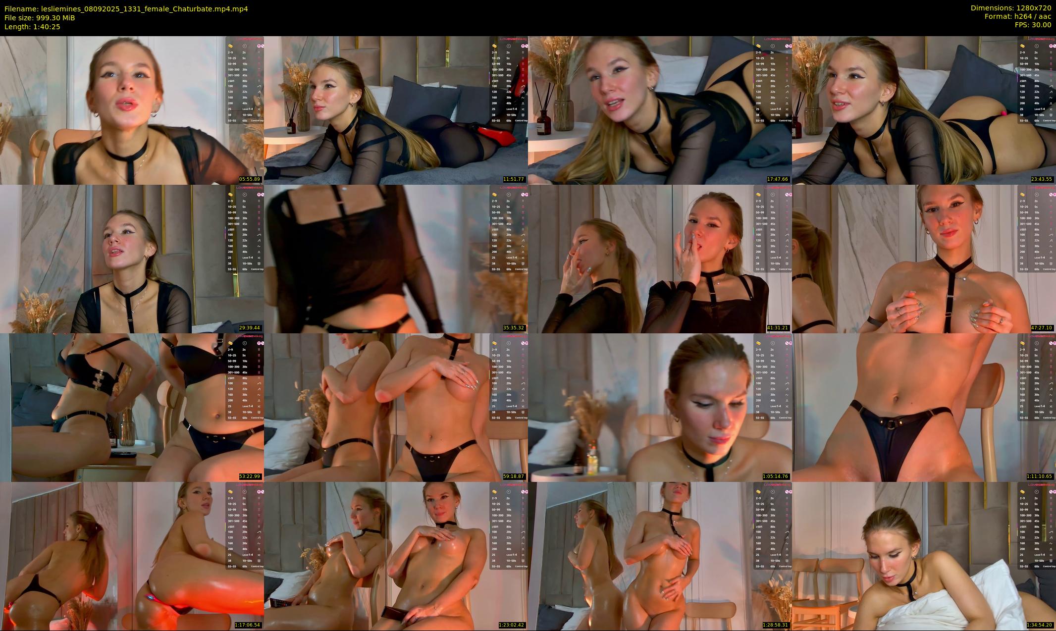 lesliemines — 101 minute Chaturbate female cam show recording, 720p, Sep 8, 2025