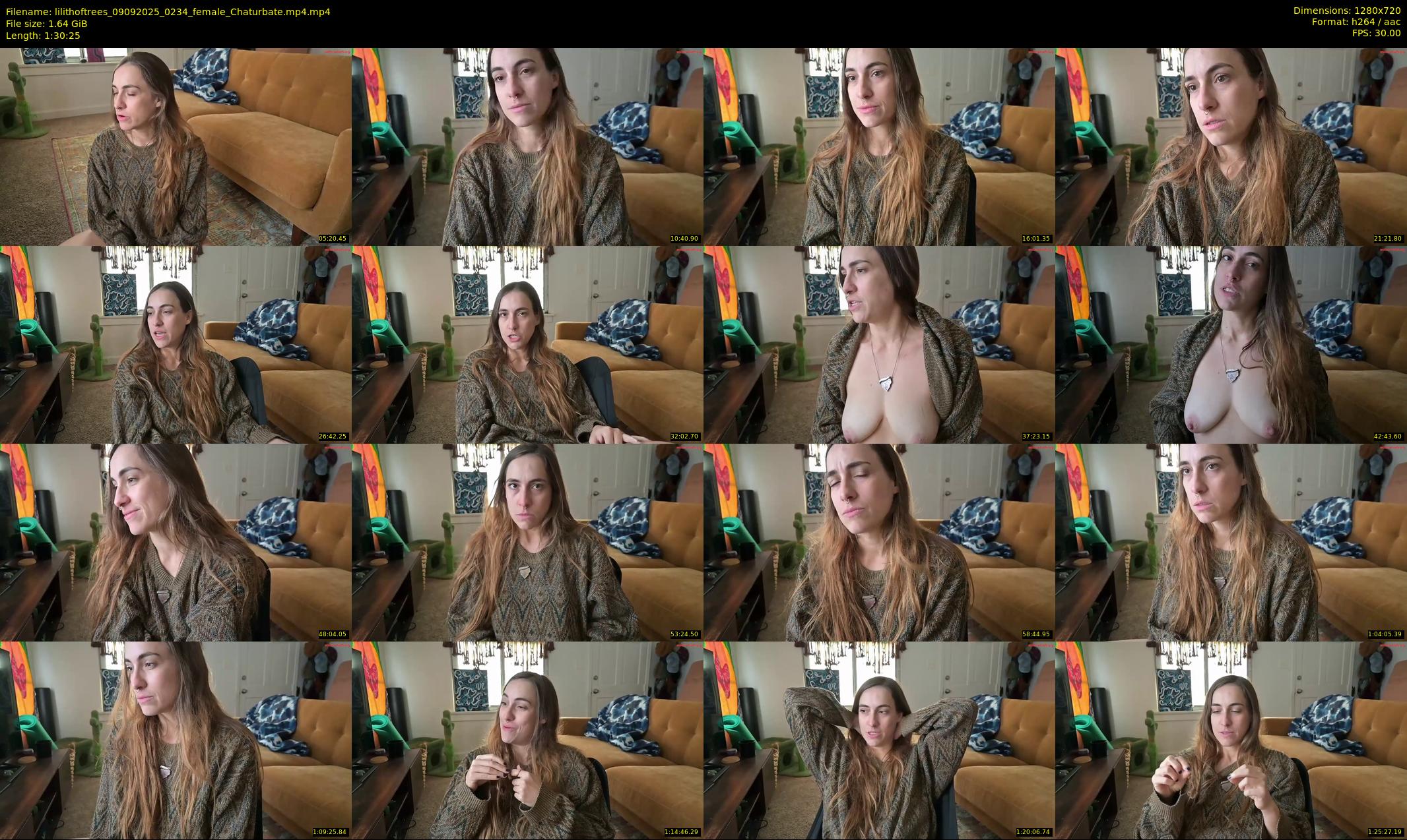 lilithoftrees — 91 minute Chaturbate female cam show recording, 720p, Sep 9, 2025