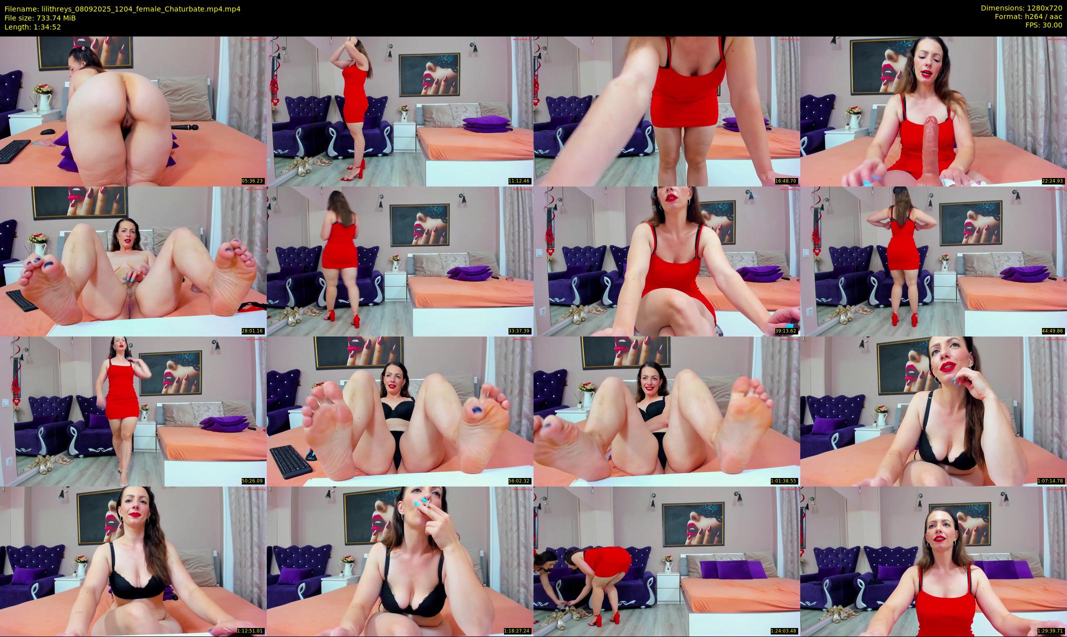 lilithreys — 95 minute Chaturbate female cam show recording, 720p, Sep 8, 2025