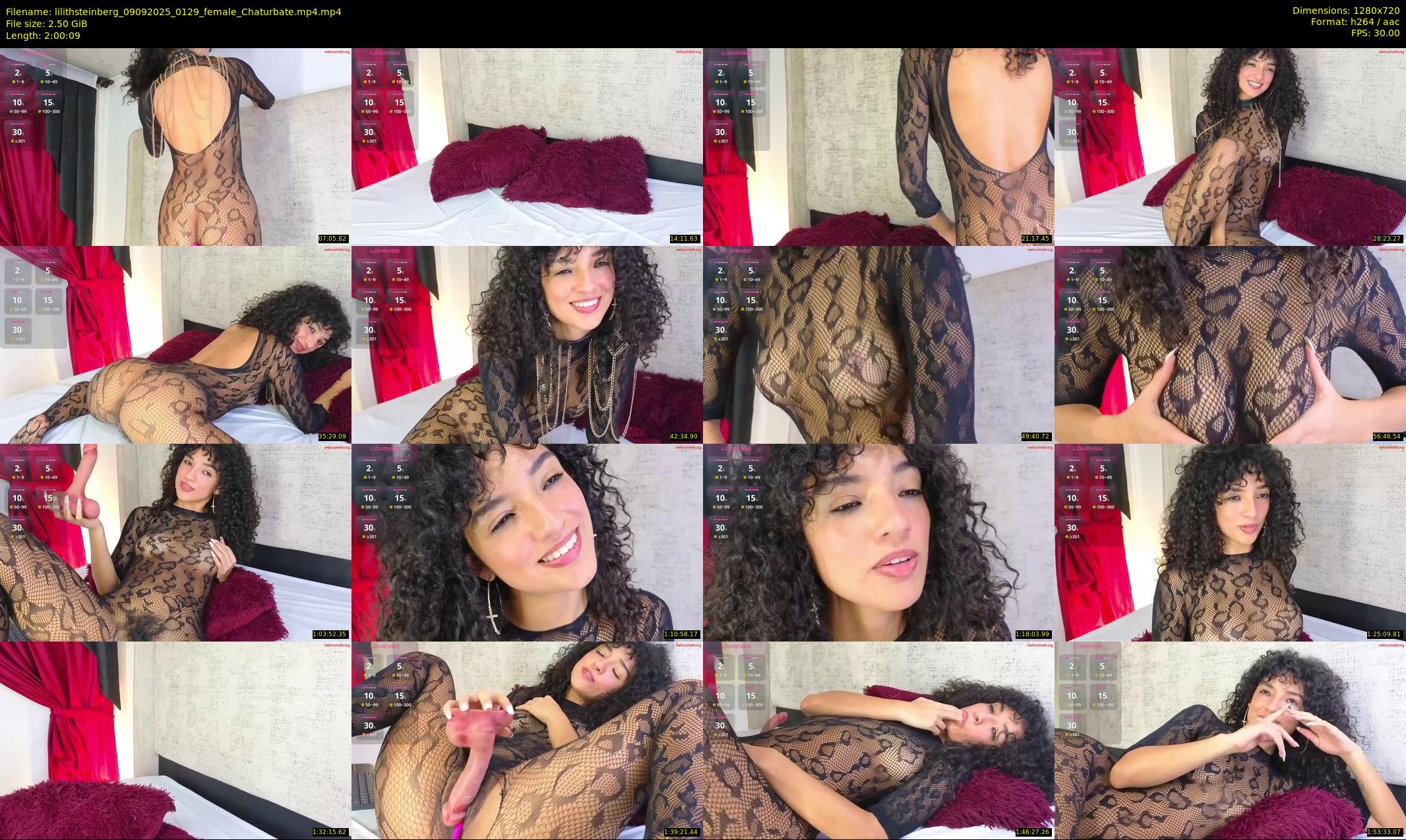 lilithsteinberg — 121 minute Chaturbate female cam show recording, 720p, Sep 9, 2025