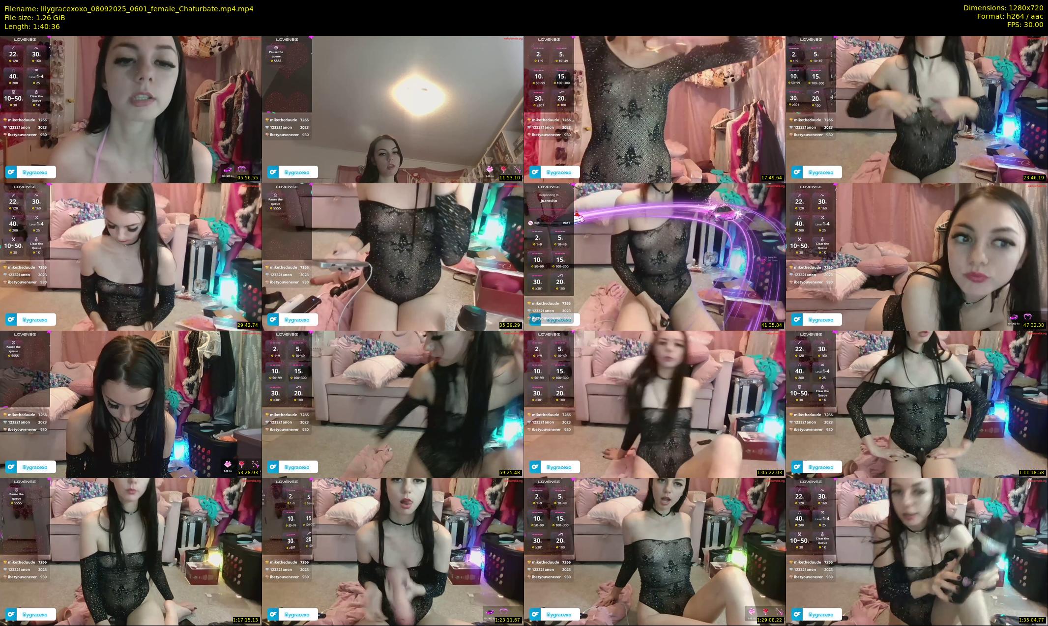 lilygracexoxo — 101 minute Chaturbate female cam show recording, 720p, Sep 8, 2025
