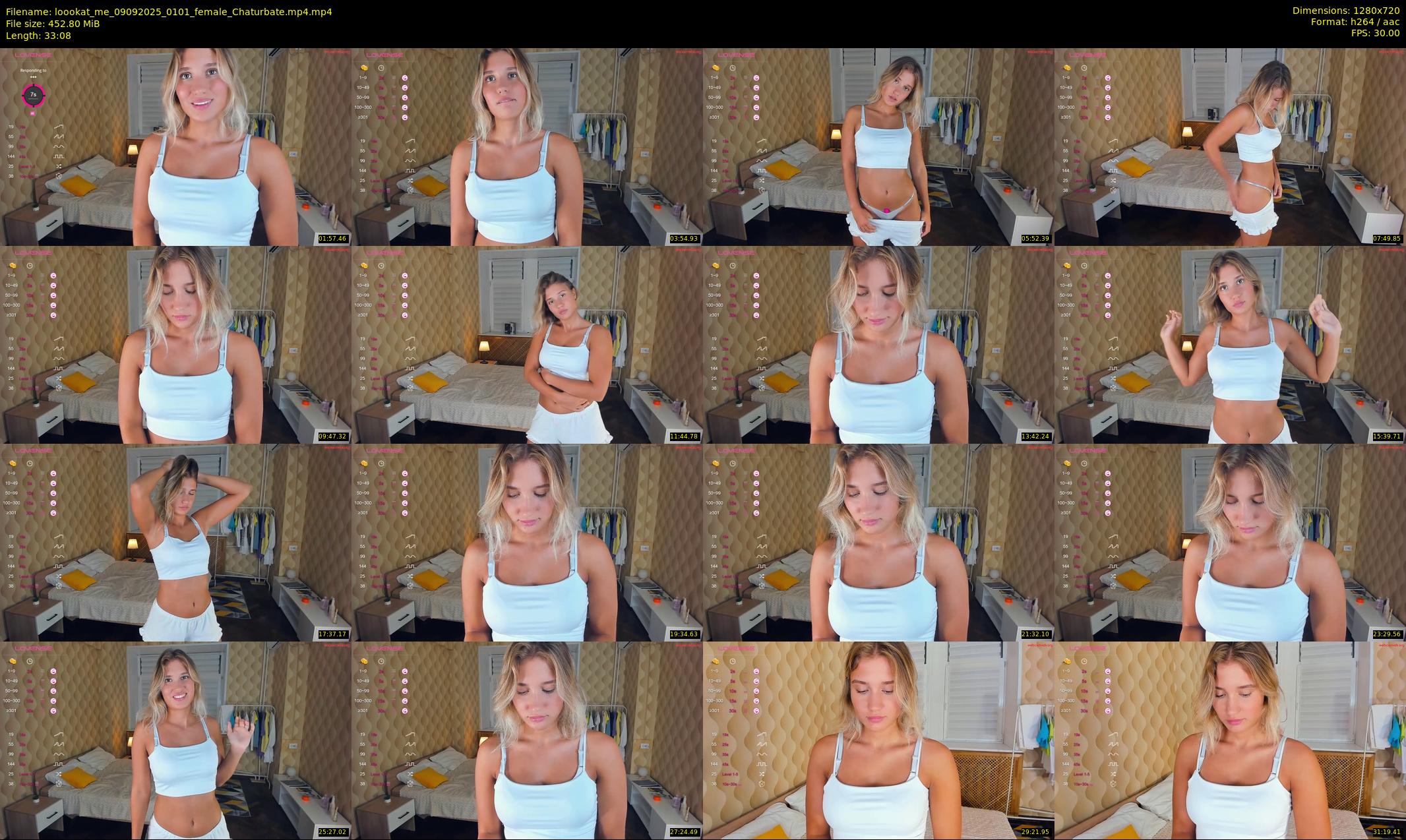 loookat_me — 34 minute Chaturbate female cam show recording, 720p, Sep 9, 2025