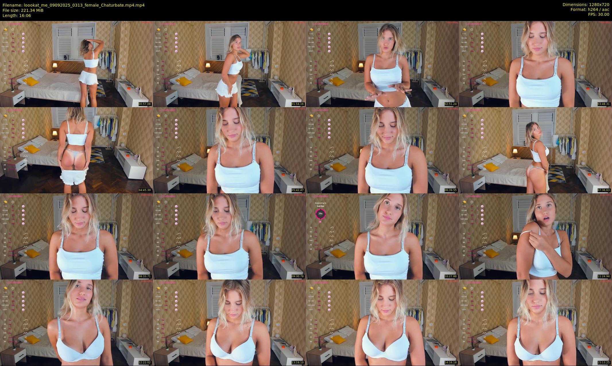 loookat_me — 17 minute Chaturbate female cam show recording, 720p, Sep 9, 2025