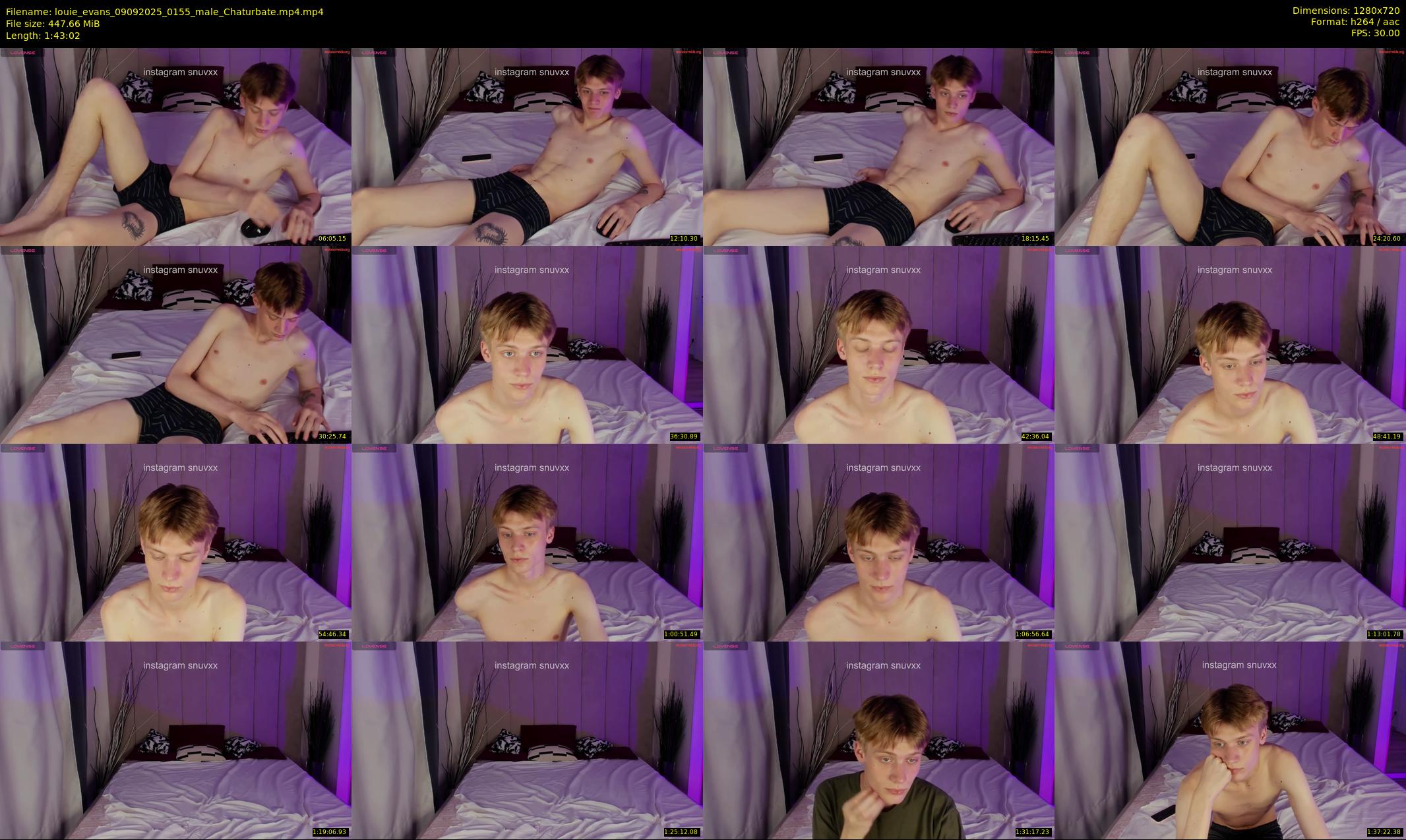 louie_evans — 104 minute Chaturbate male cam show recording, 720p, Sep 9, 2025
