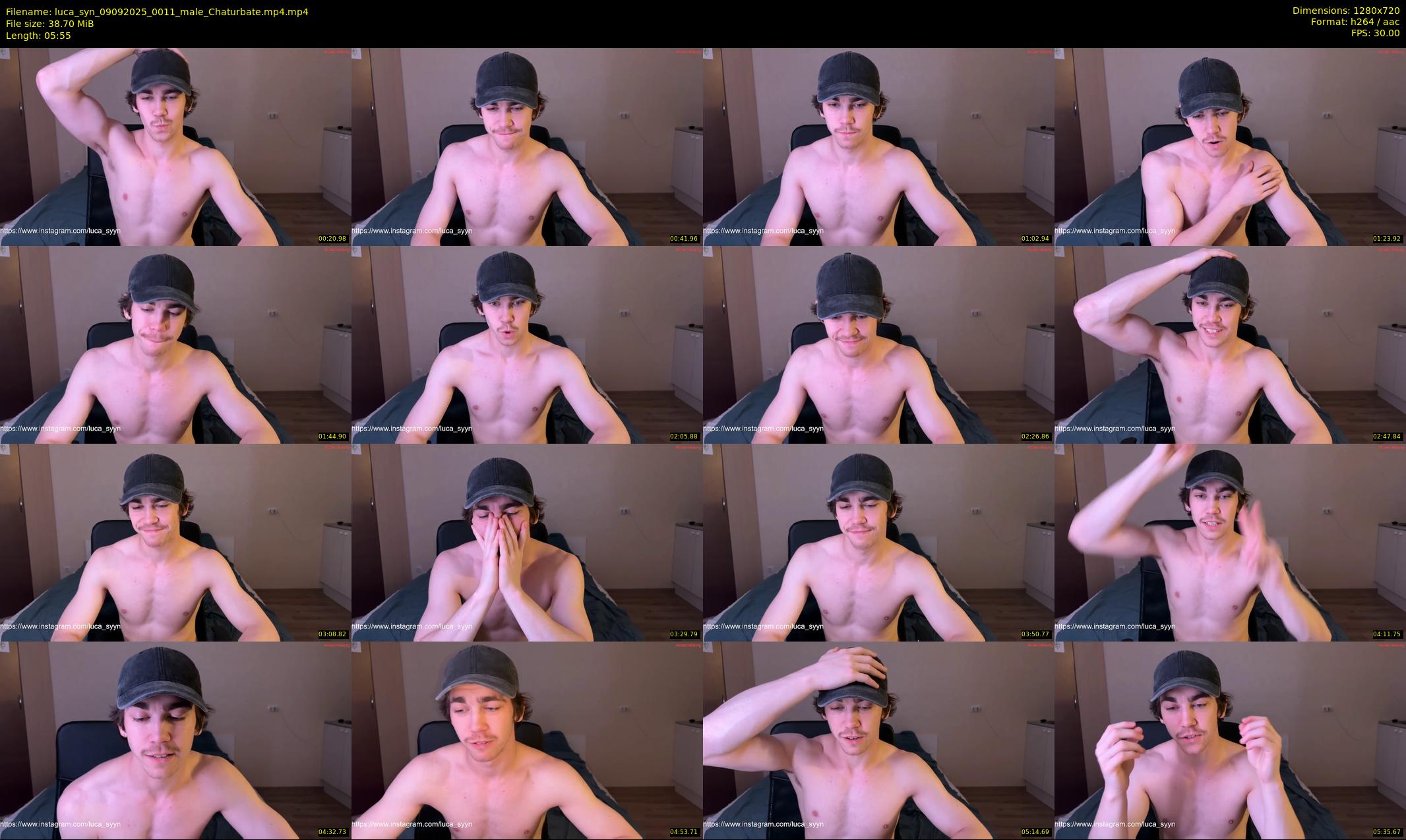 luca_syn — 6 minute Chaturbate male cam show recording, 720p, Sep 9, 2025