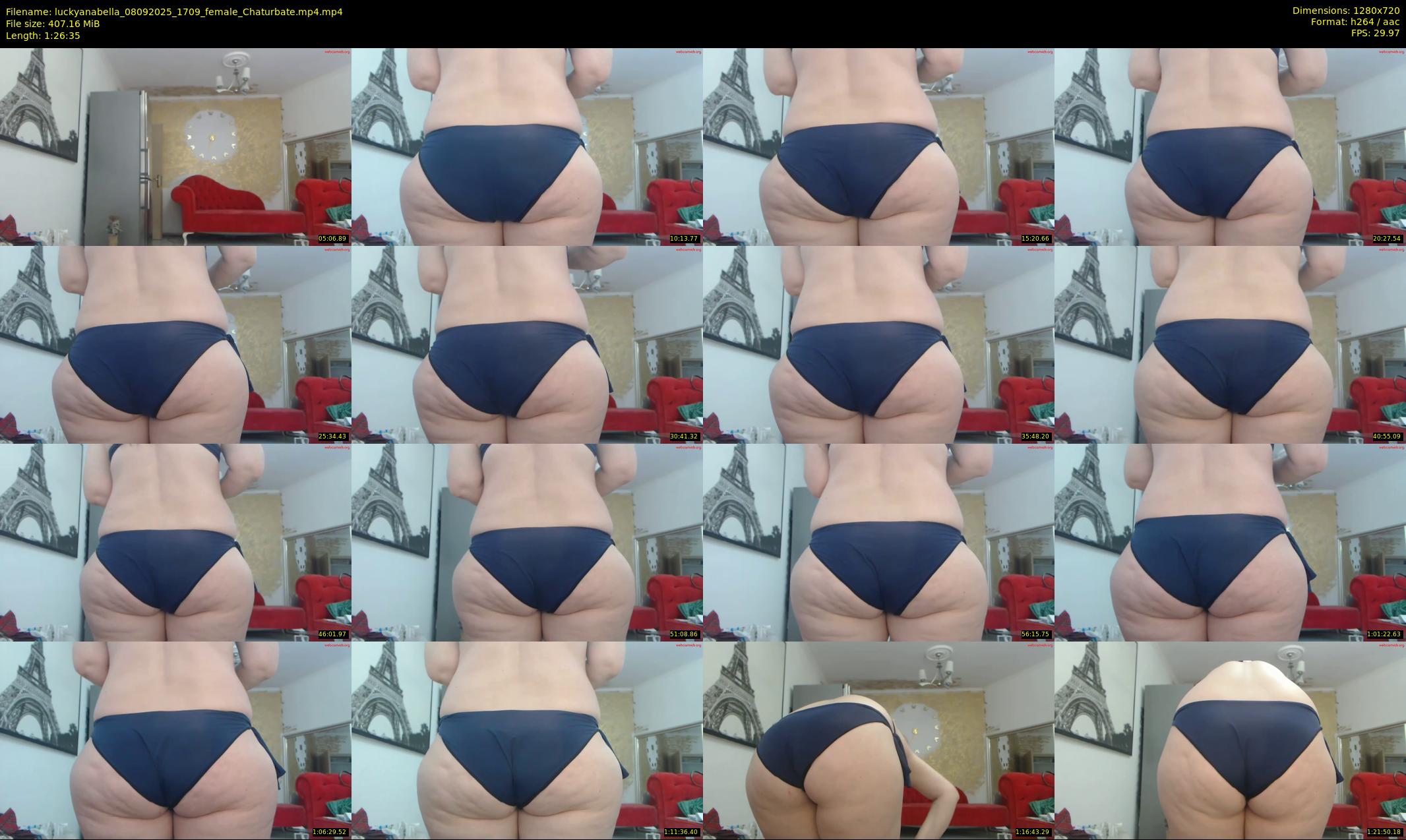 luckyanabella — 87 minute Chaturbate female cam show recording, 720p, Sep 8, 2025