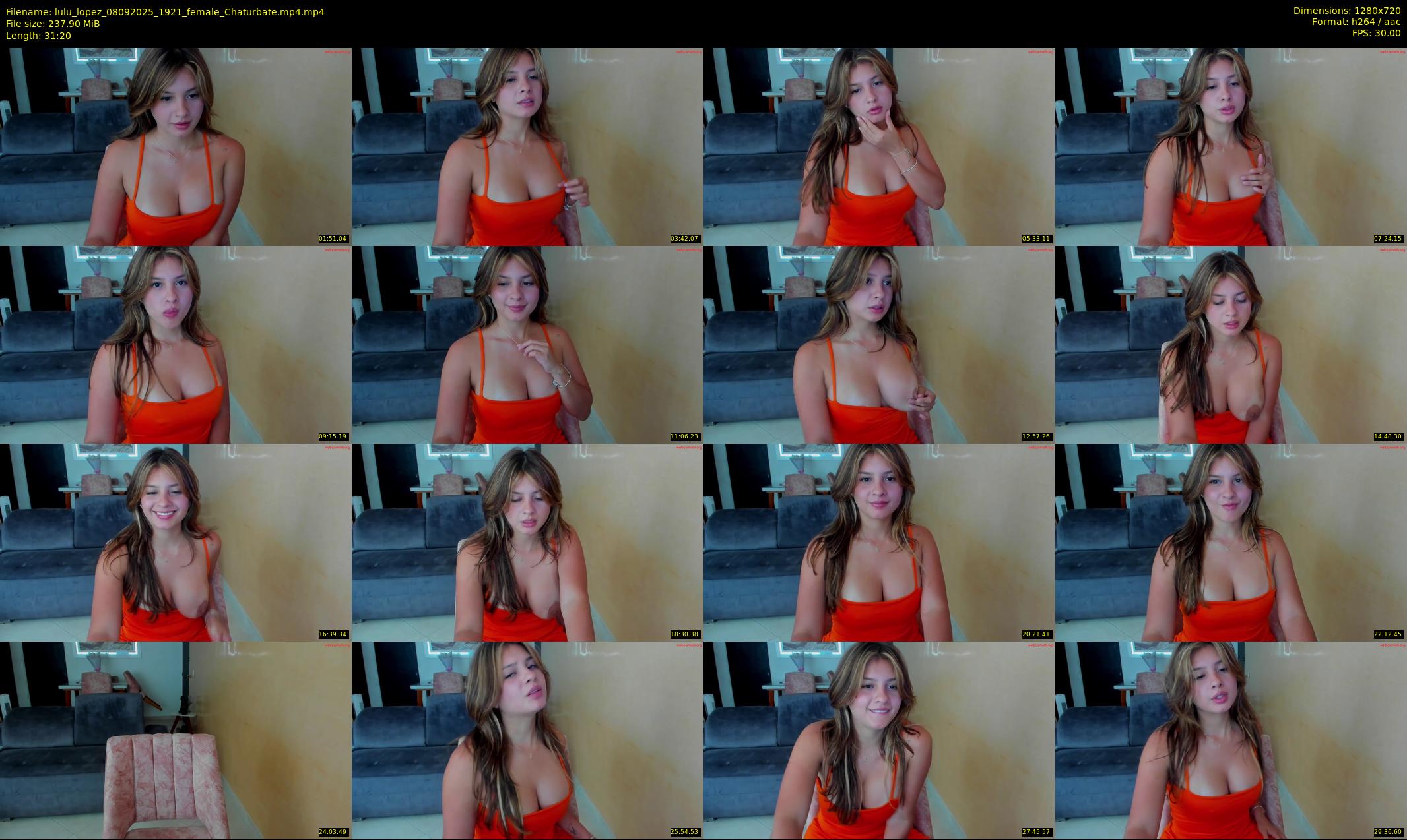 lulu_lopez — 32 minute Chaturbate female cam show recording, 720p, Sep 8, 2025