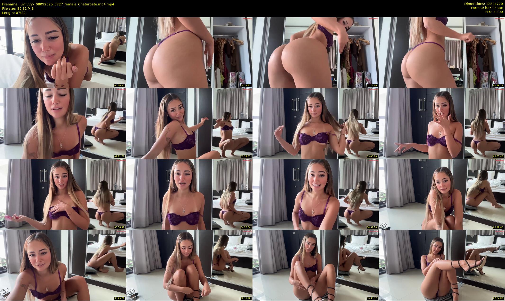 luvlivvyy — 8 minute Chaturbate female cam show recording, 720p, Sep 8, 2025