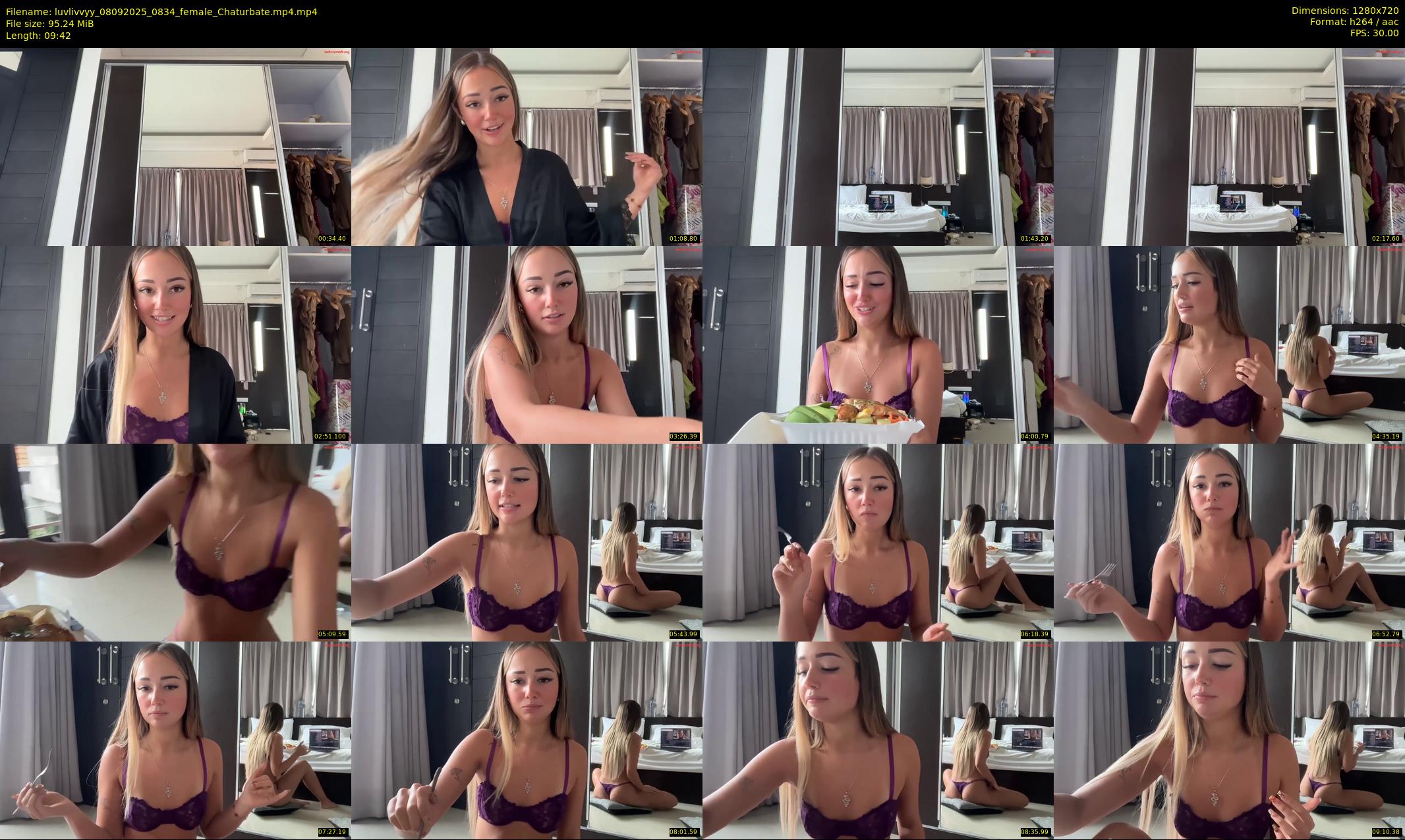 luvlivvyy — 10 minute Chaturbate female cam show recording, 720p, Sep 8, 2025