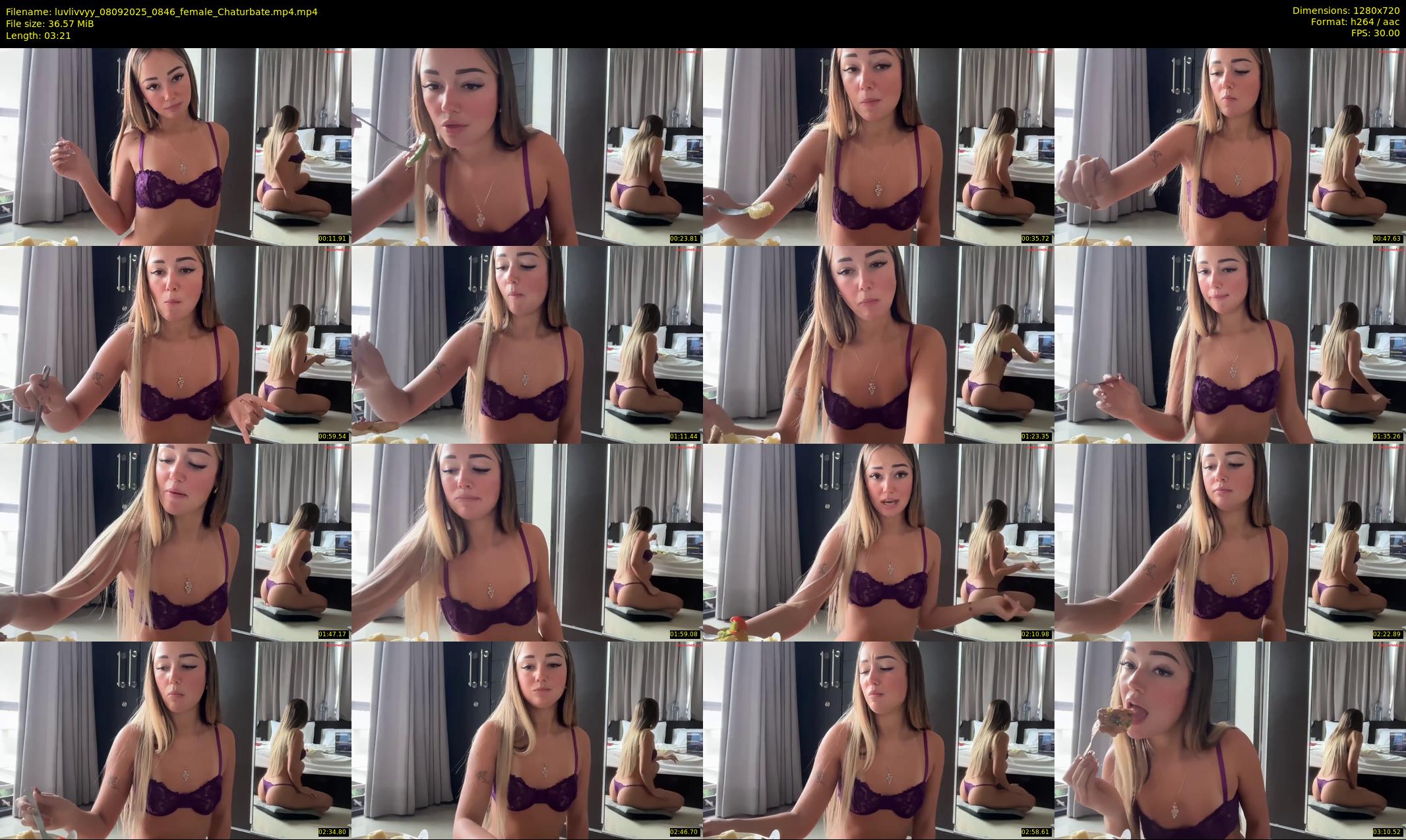 luvlivvyy — 4 minute Chaturbate female cam show recording, 720p, Sep 8, 2025