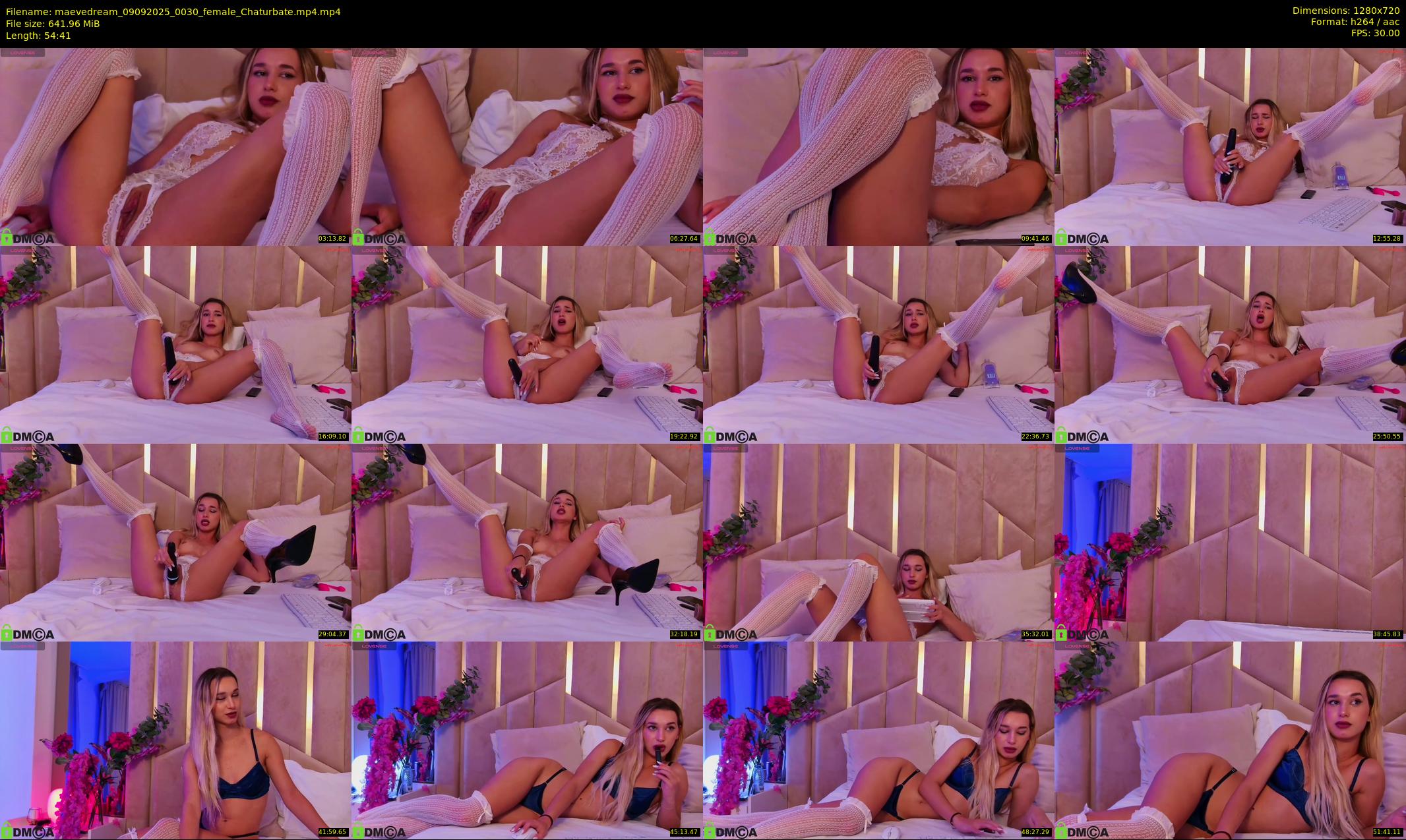 maevedream — 55 minute Chaturbate female cam show recording, 720p, Sep 9, 2025