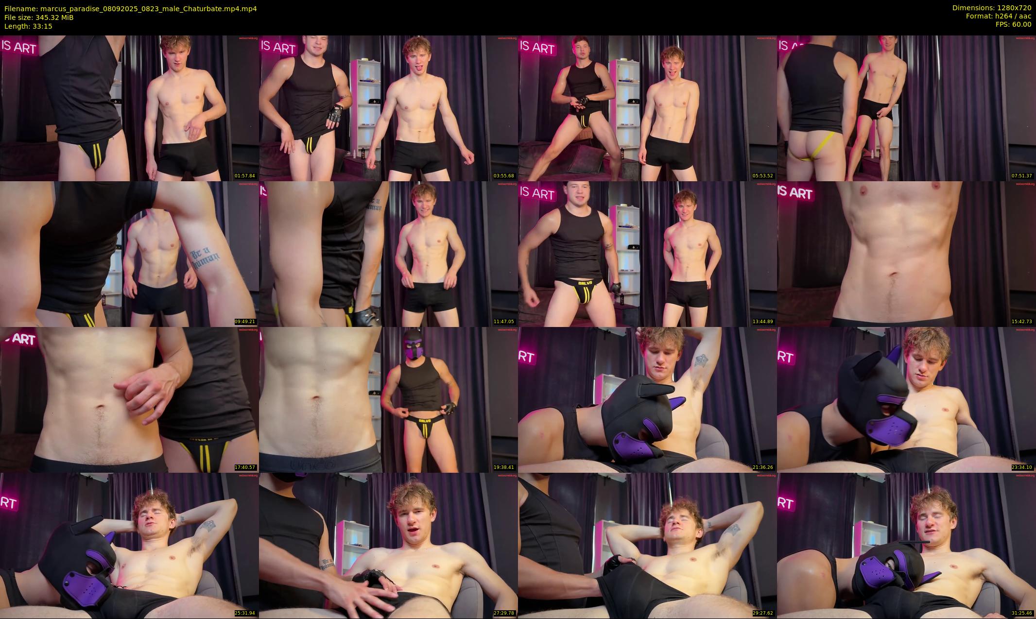 marcus_paradise — 34 minute Chaturbate male cam show recording, 720p, Sep 8, 2025