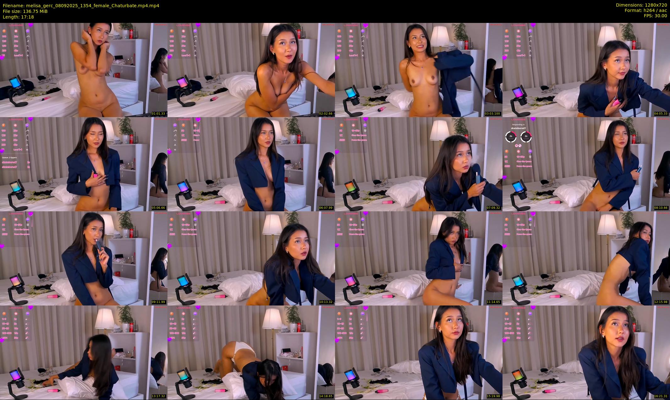 melisa_gerc — 18 minute Chaturbate female cam show recording, 720p, Sep 8, 2025