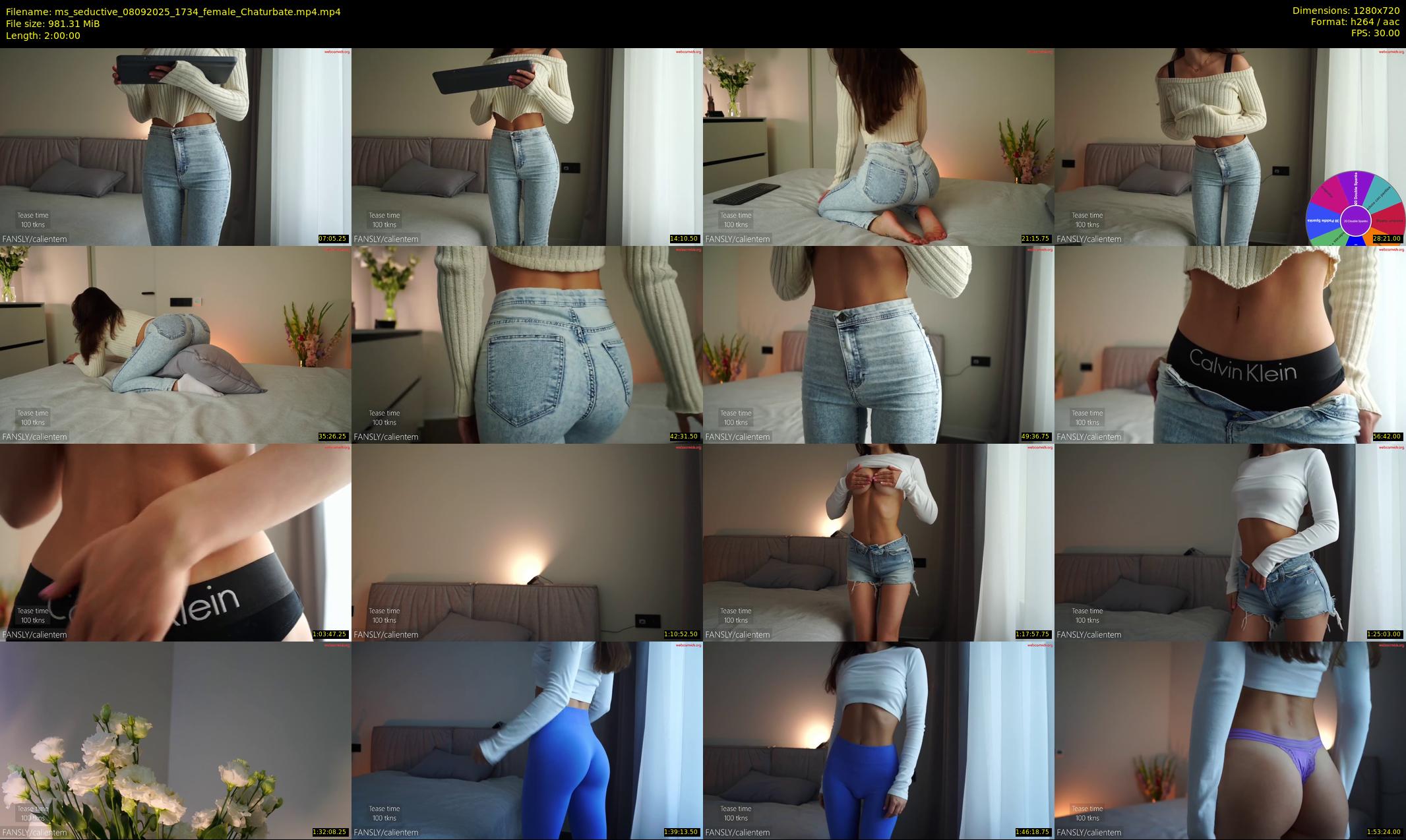 ms_seductive — 120 minute Chaturbate female cam show recording, 720p, Sep 8, 2025