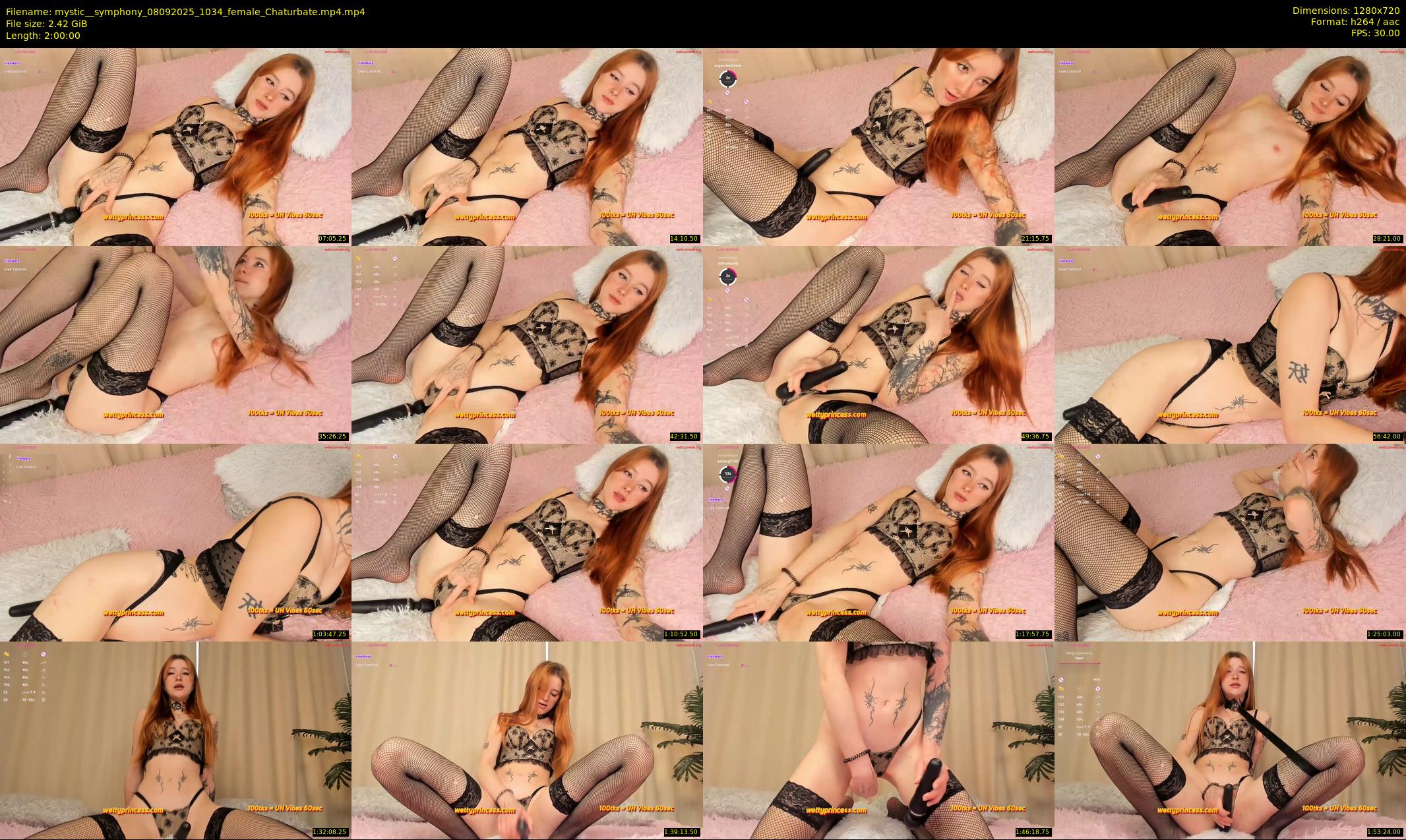 mystic__symphony — 120 minute Chaturbate female cam show recording, 720p, Sep 8, 2025