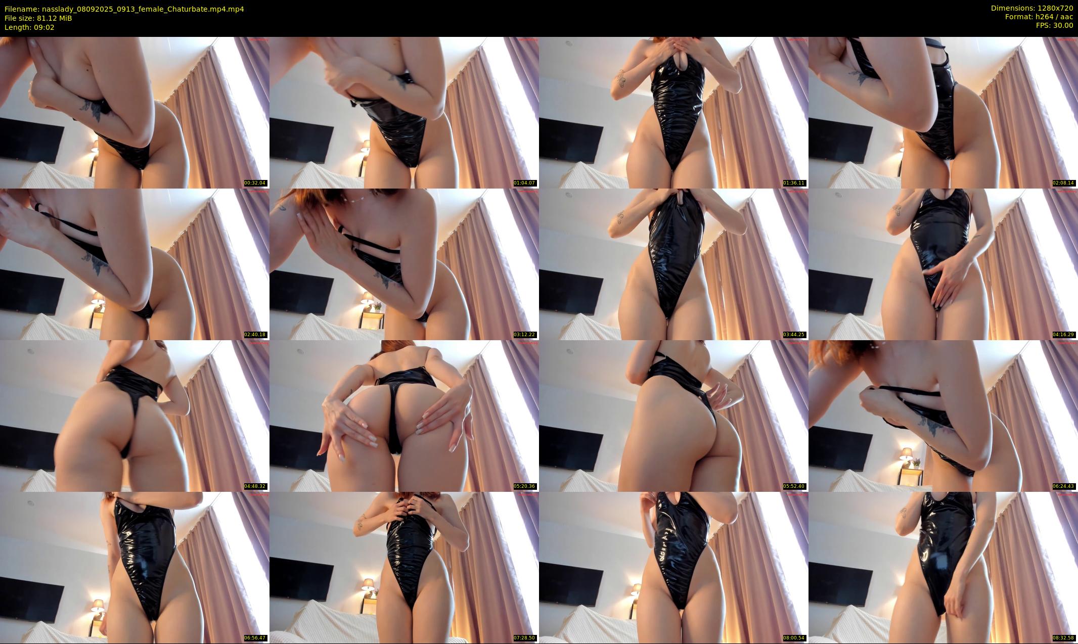 nasslady — 10 minute Chaturbate female cam show recording, 720p, Sep 8, 2025