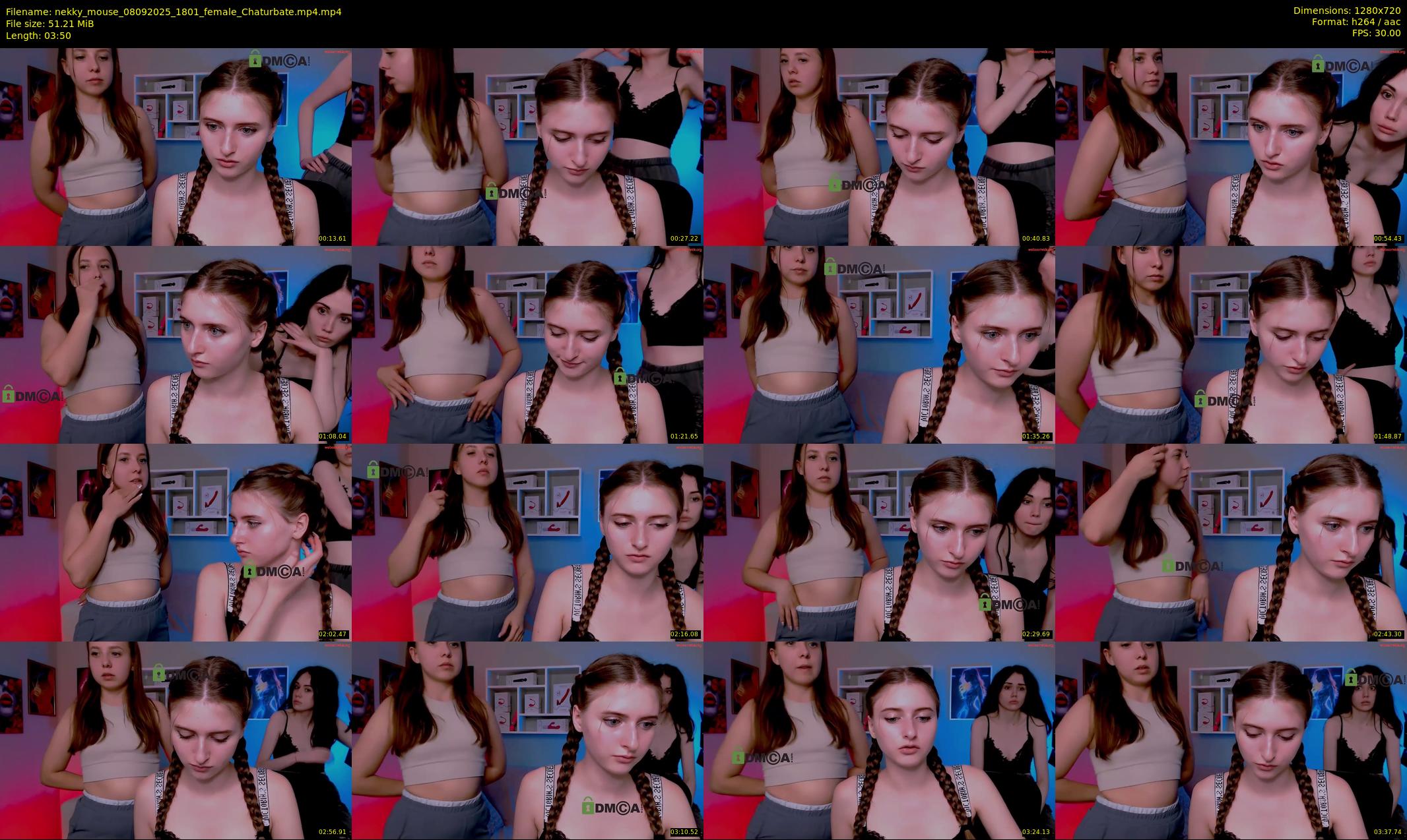nekky_mouse — 4 minute Chaturbate female cam show recording, 720p, Sep 8, 2025