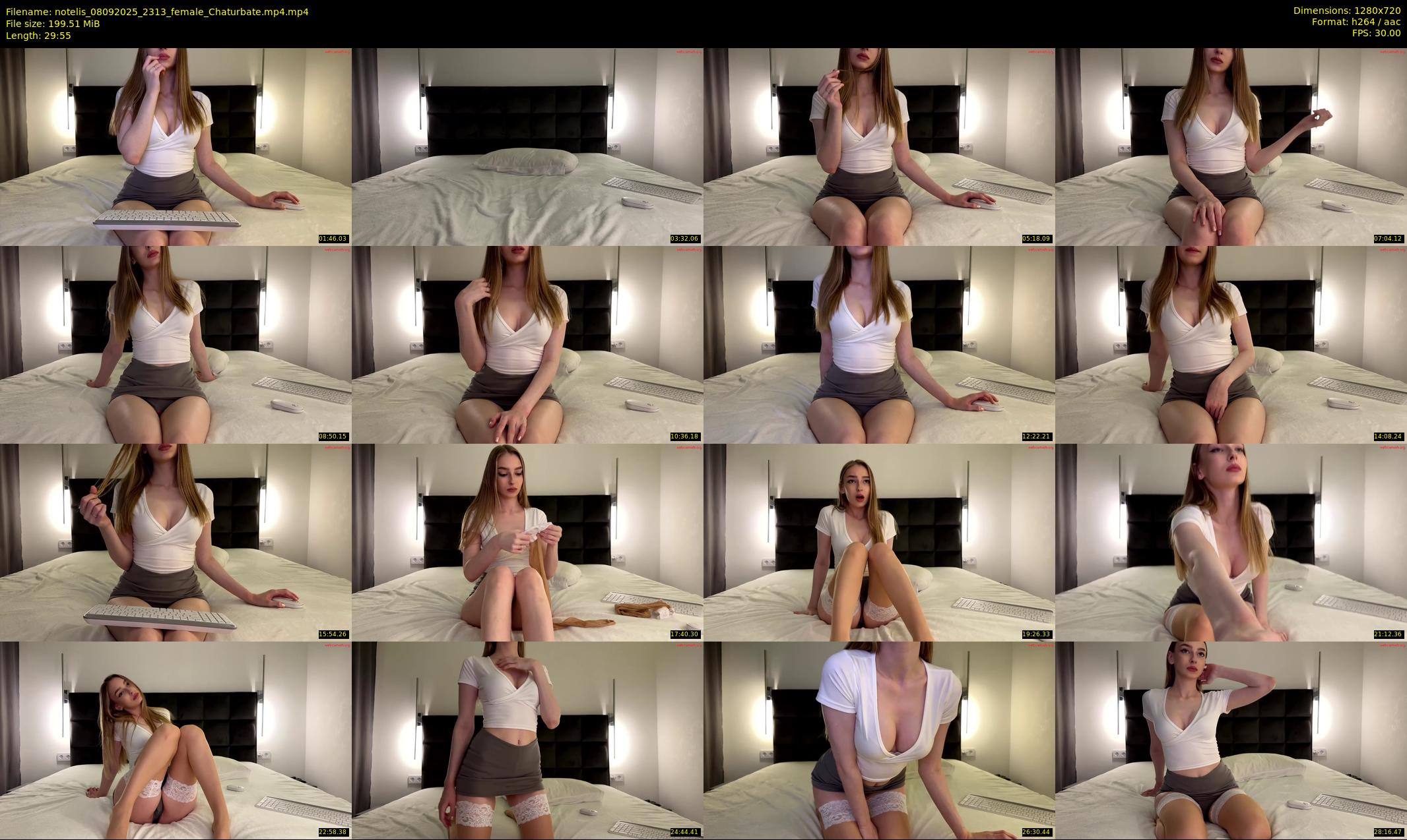 notelis — 30 minute Chaturbate female cam show recording, 720p, Sep 8, 2025