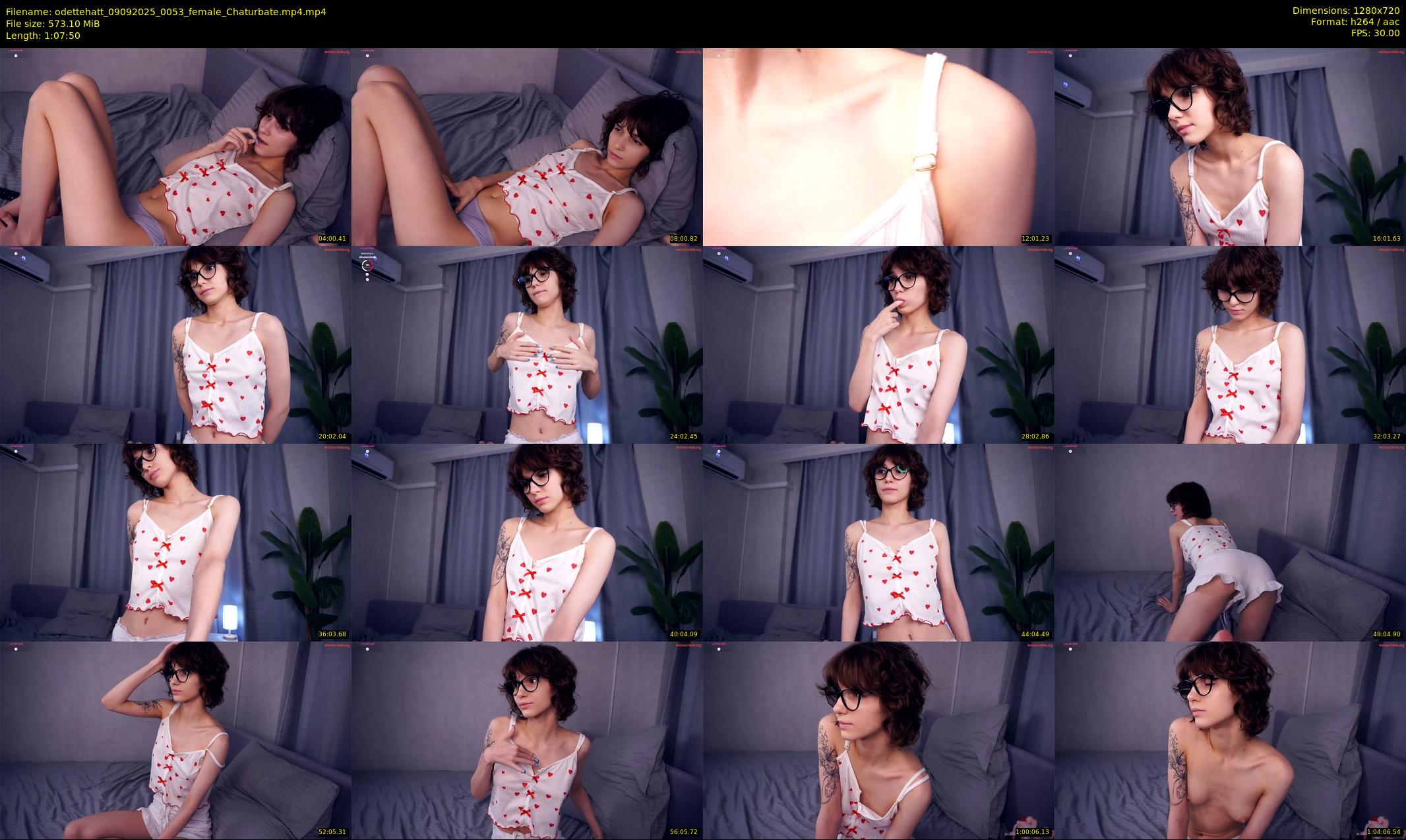 odettehatt — 68 minute Chaturbate female cam show recording, 720p, Sep 9, 2025