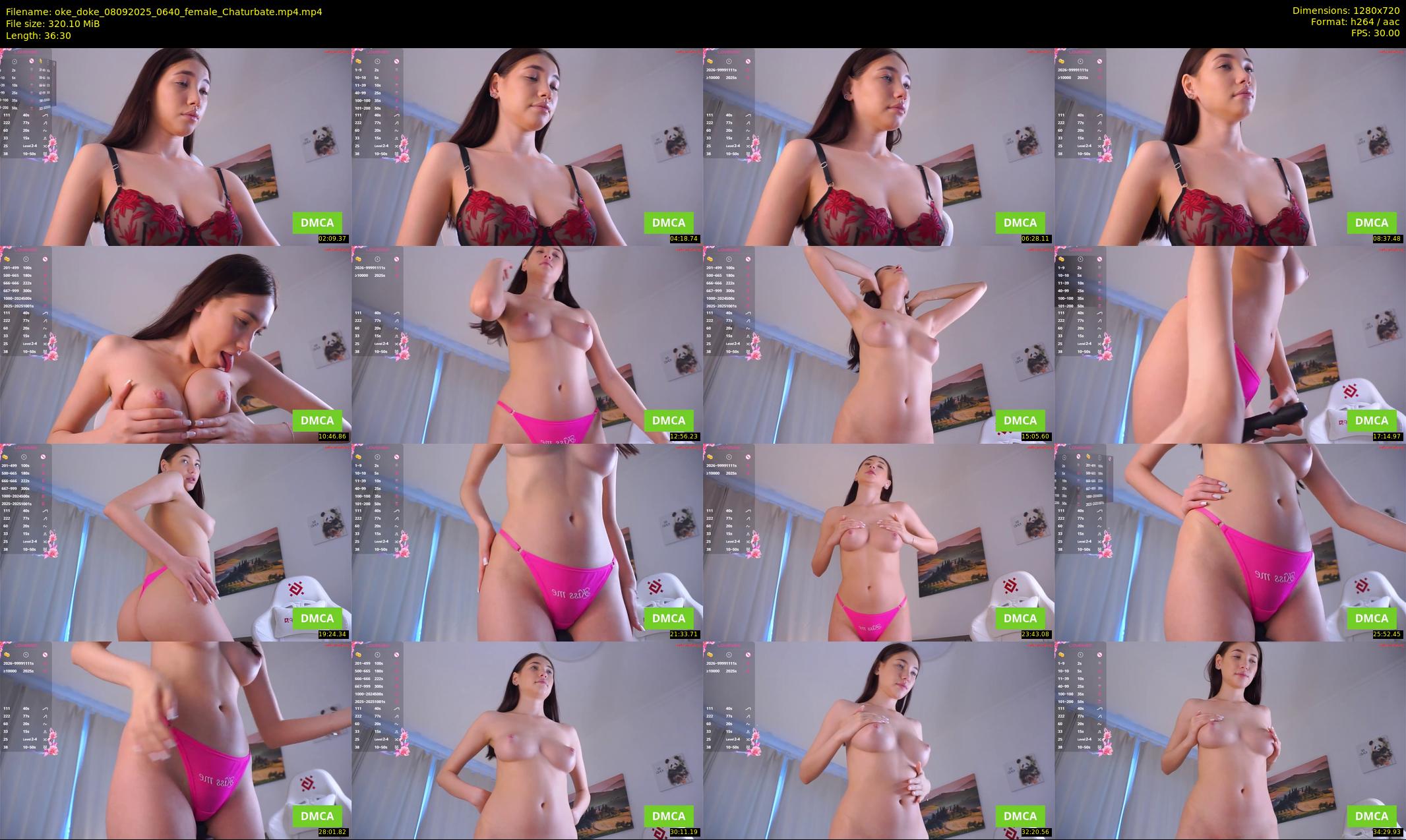 oke_doke — 37 minute Chaturbate female cam show recording, 720p, Sep 8, 2025