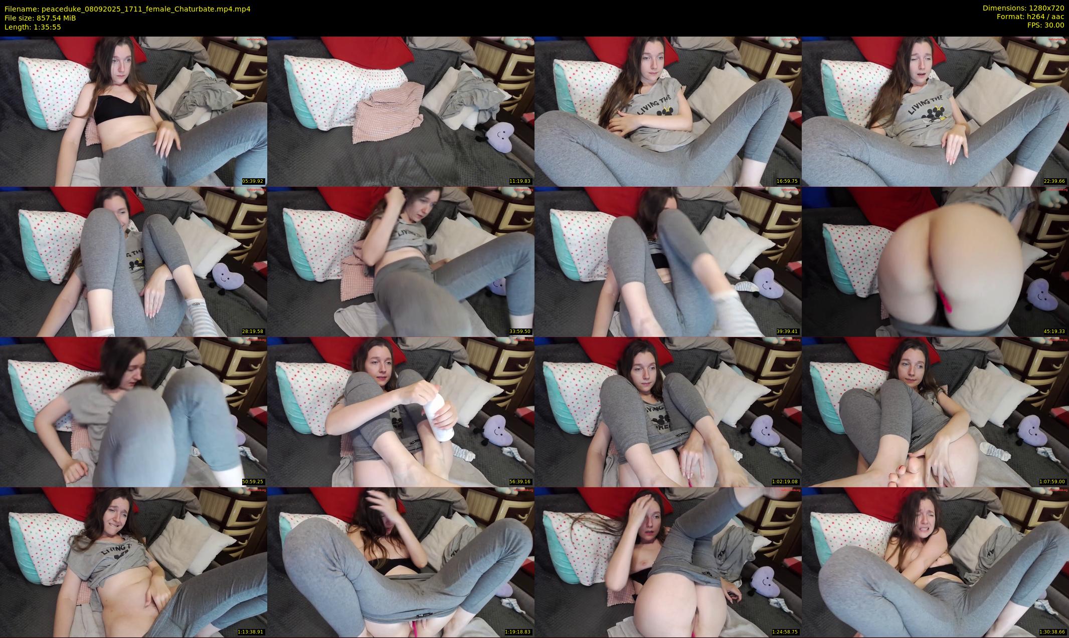 peaceduke — 96 minute Chaturbate female cam show recording, 720p, Sep 8, 2025