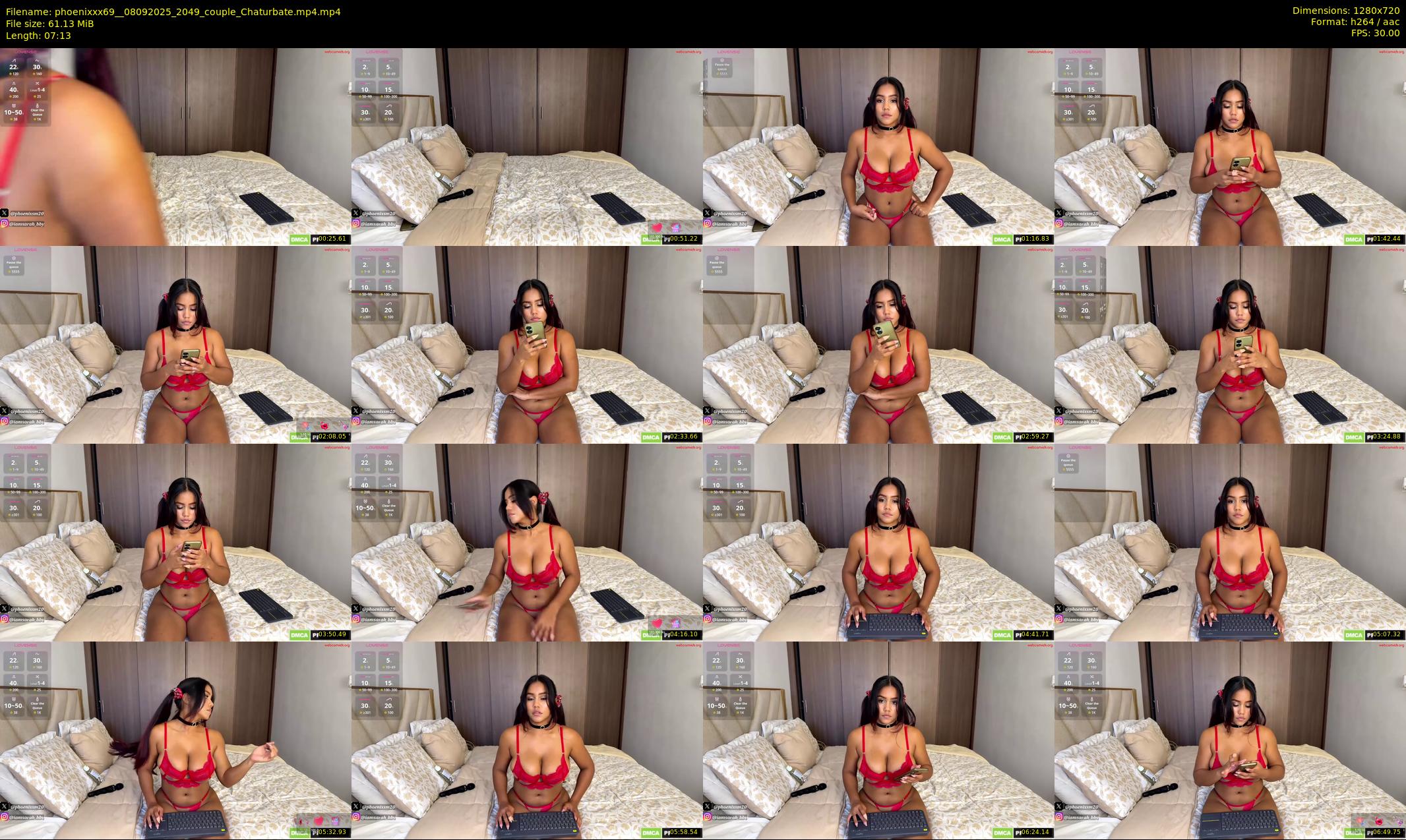 phoenixxx69_ — 8 minute Chaturbate couple cam show recording, 720p, Sep 8, 2025