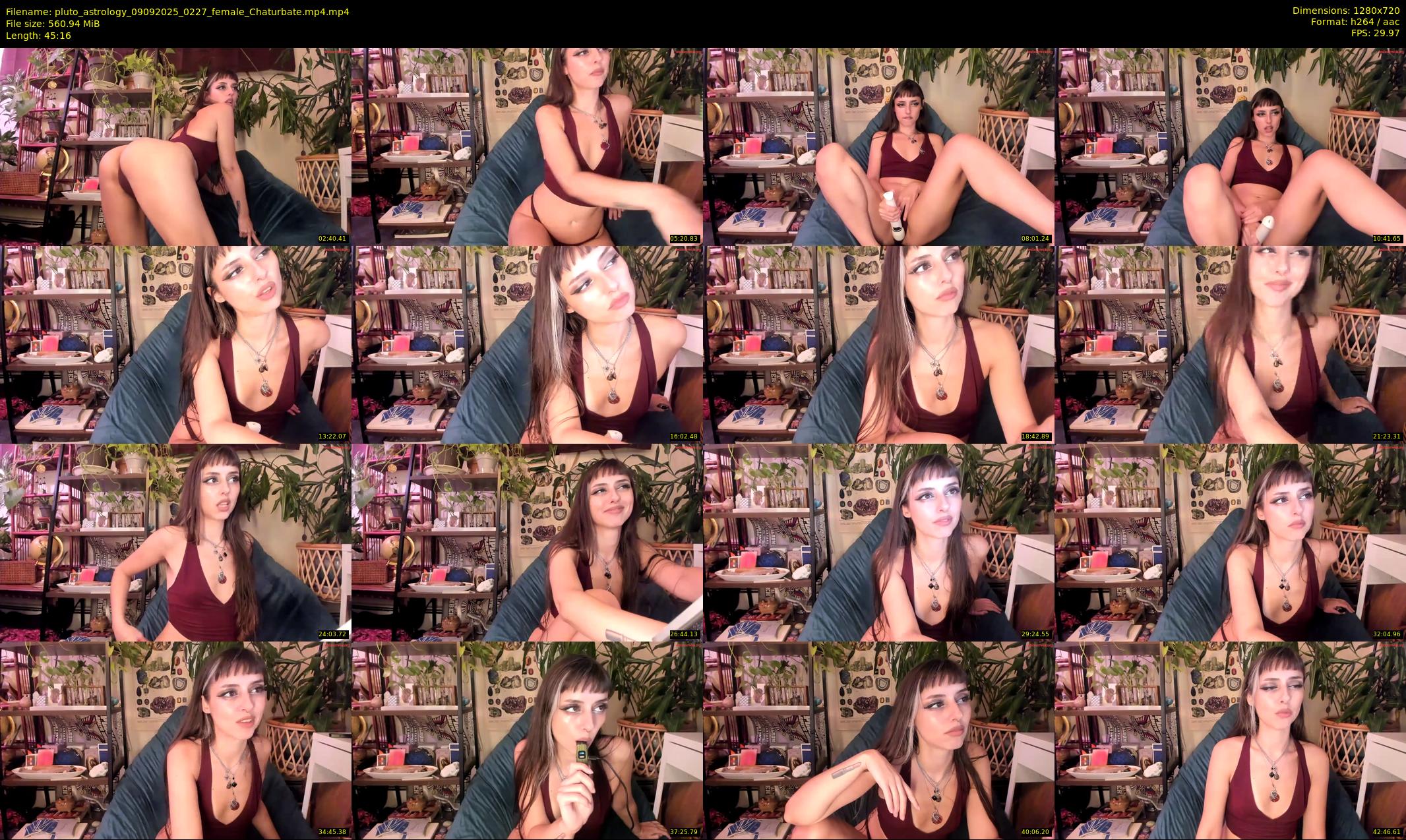 pluto_astrology — 46 minute Chaturbate female cam show recording, 720p, Sep 9, 2025