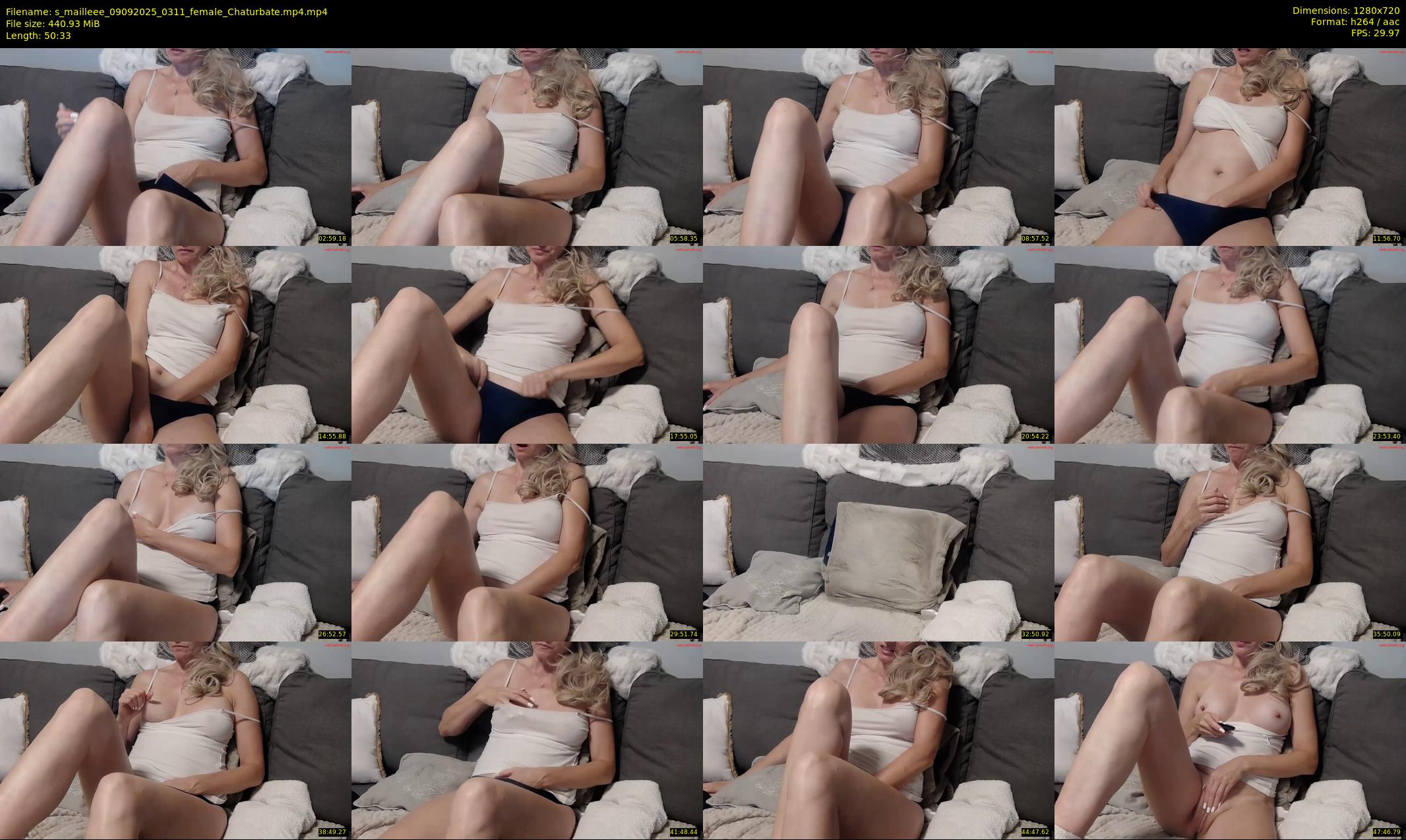 s_mailleee — 51 minute Chaturbate female cam show recording, 720p, Sep 9, 2025