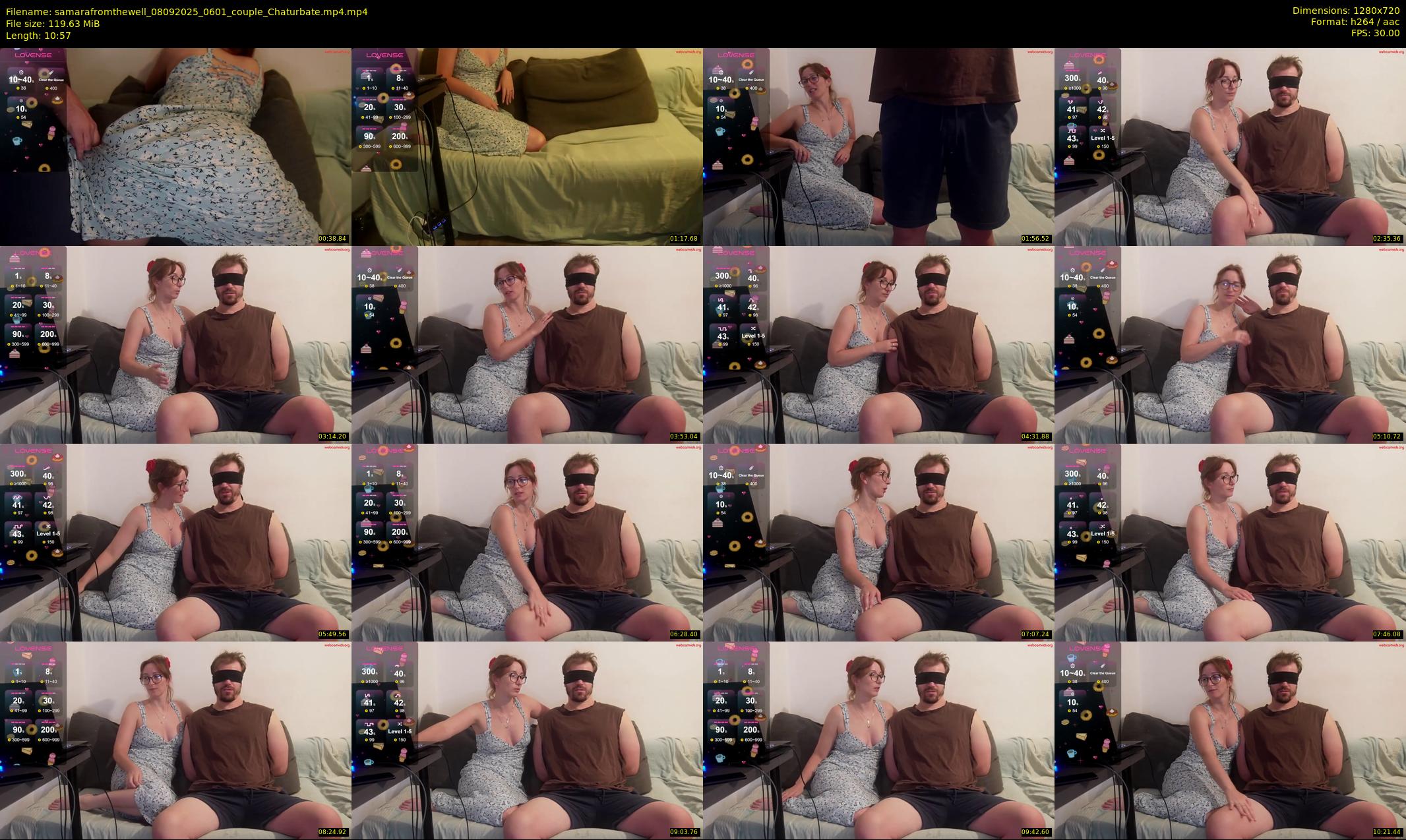 samarafromthewell — 11 minute Chaturbate female cam show recording, 720p, Sep 8, 2025