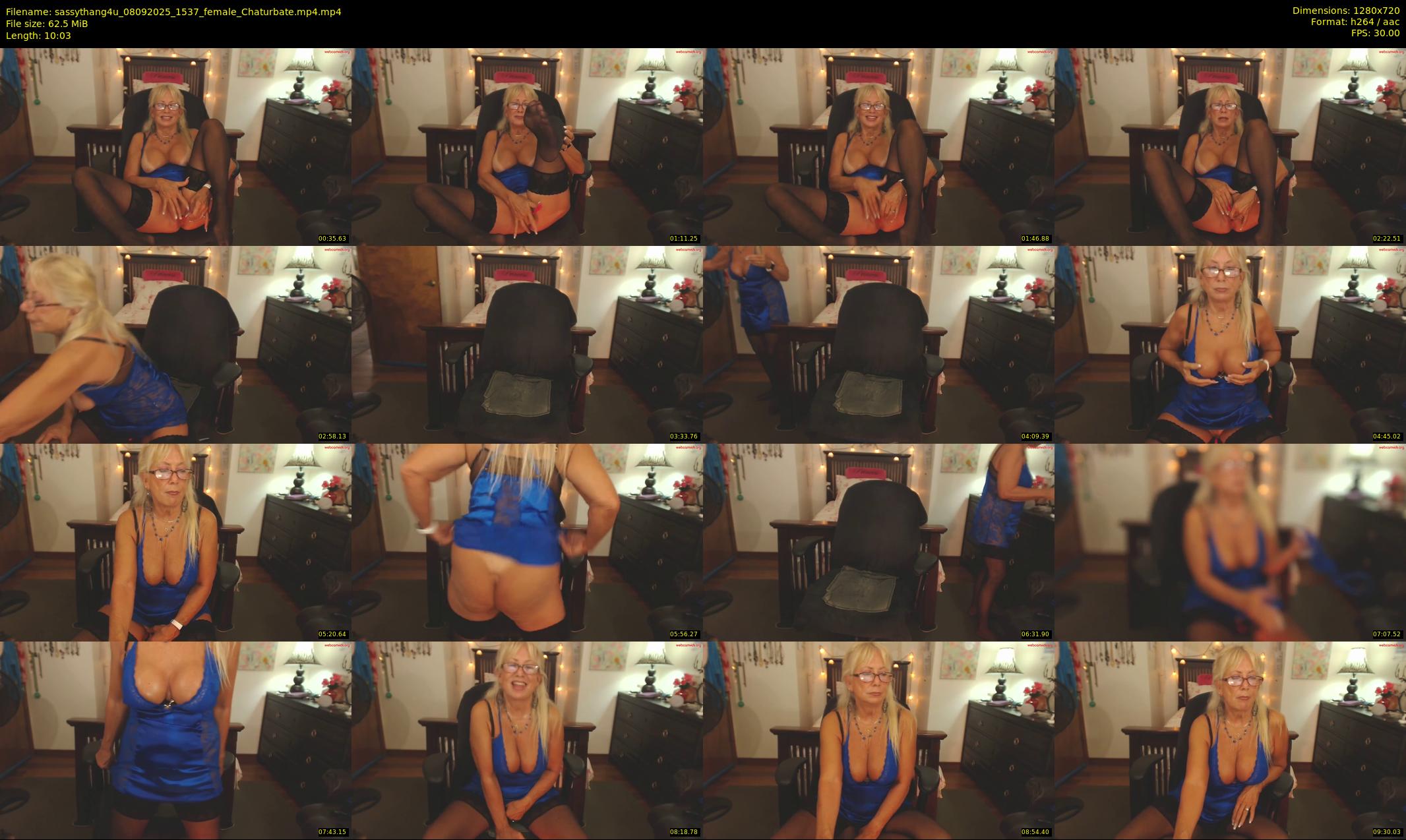 sassythang4u — 11 minute Chaturbate female cam show recording, 720p, Sep 8, 2025