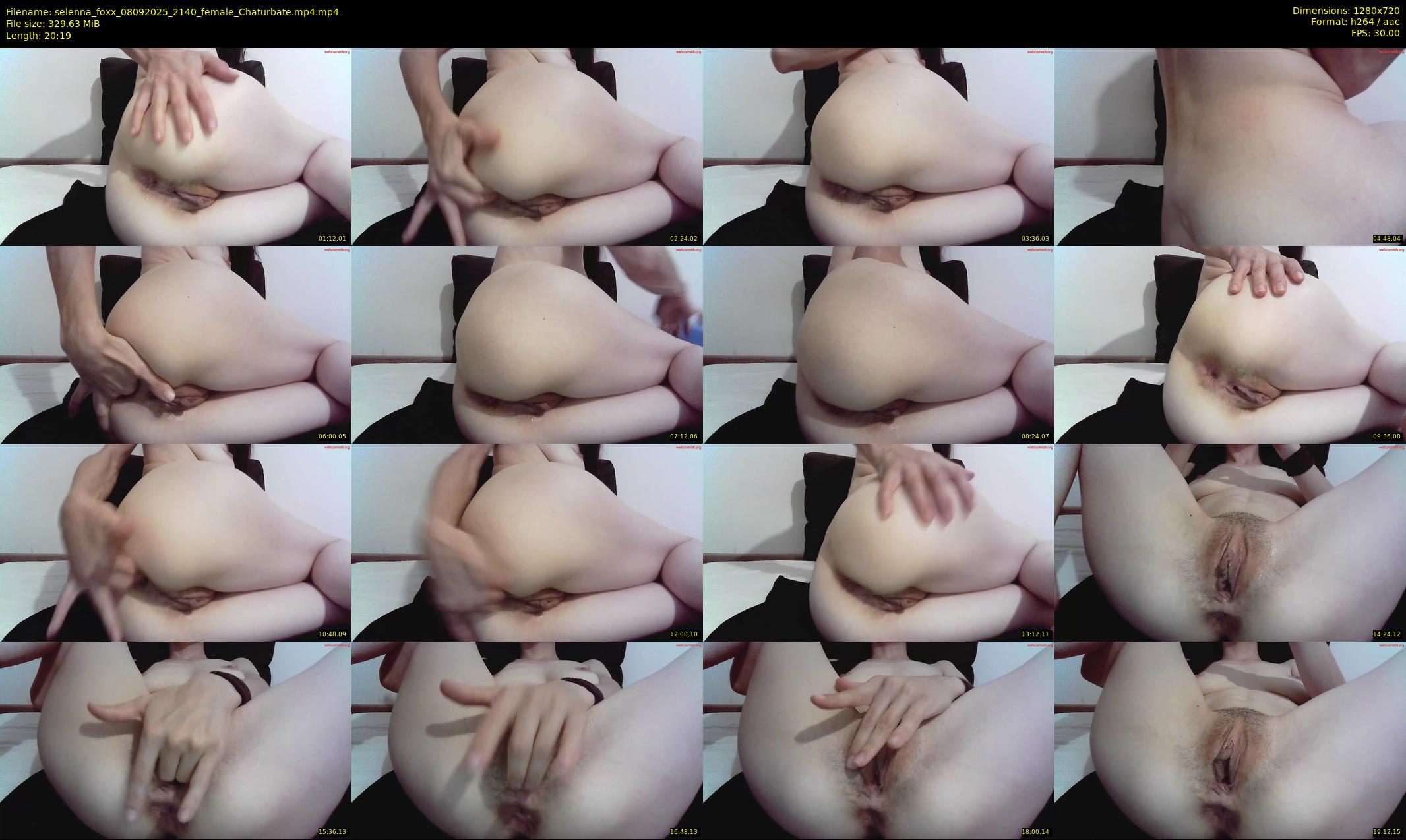 selenna_foxx — 21 minute Chaturbate female cam show recording, 720p, Sep 8, 2025