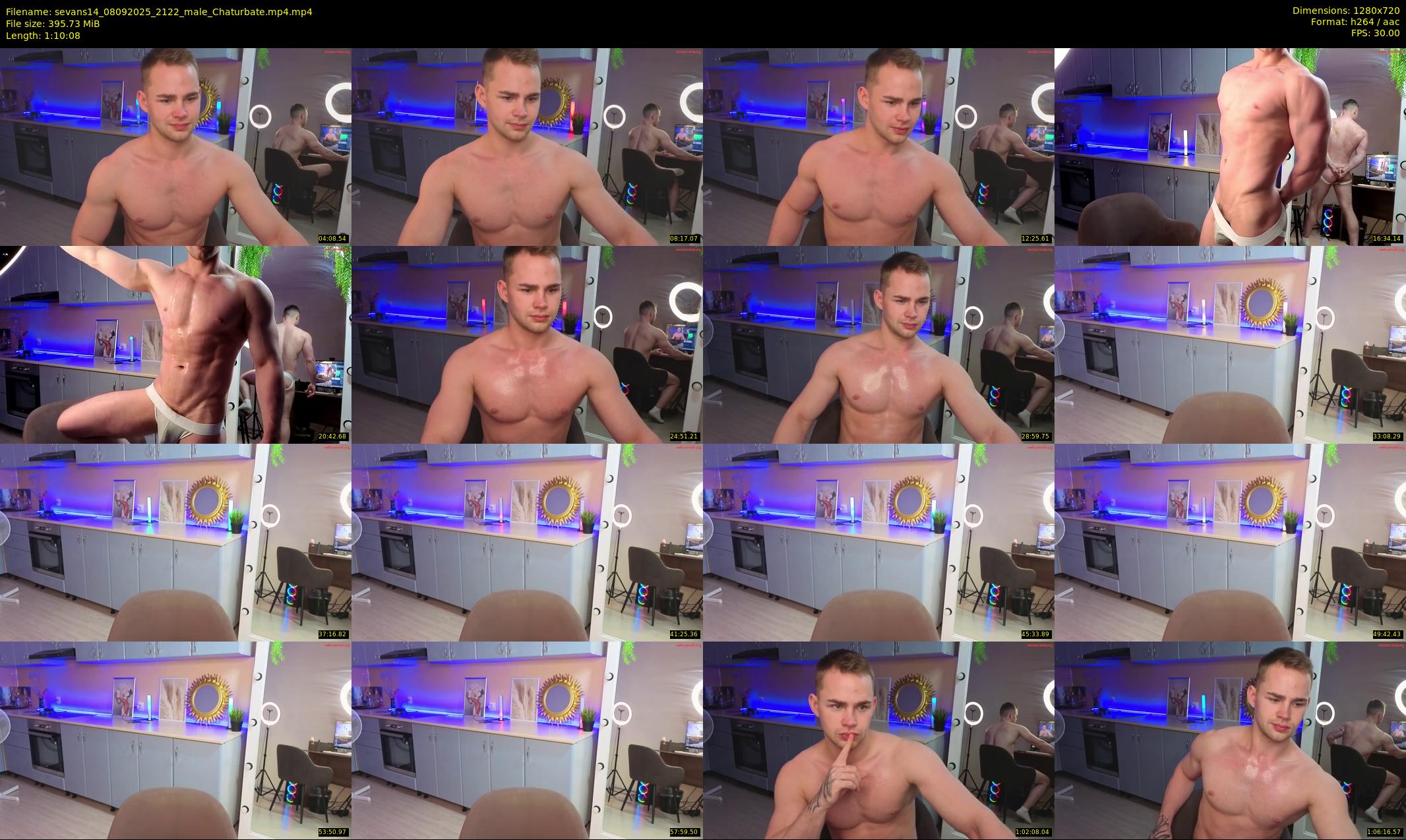 sevans14 — 71 minute Chaturbate male cam show recording, 720p, Sep 8, 2025