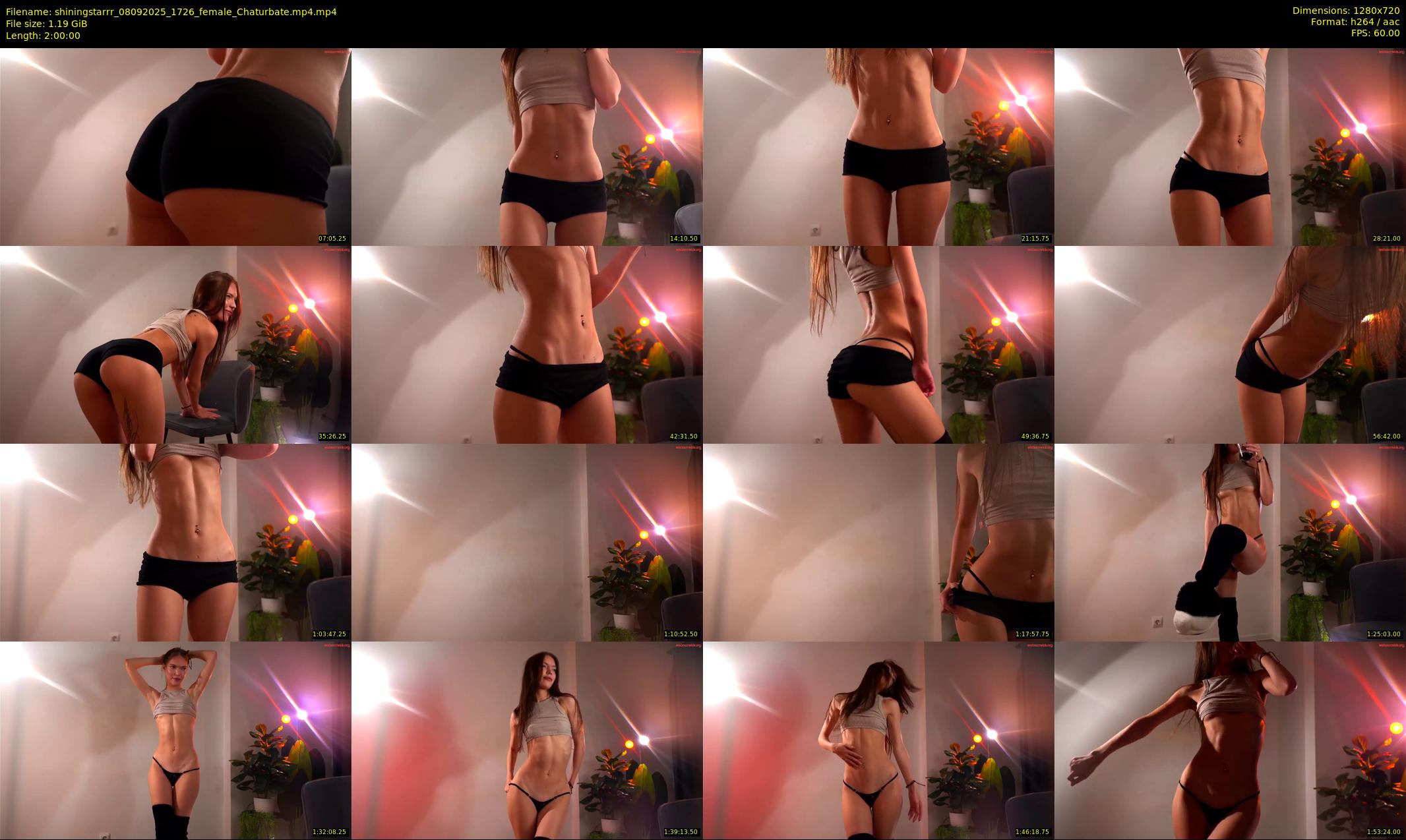 shiningstarrr — 120 minute Chaturbate female cam show recording, 720p, Sep 8, 2025