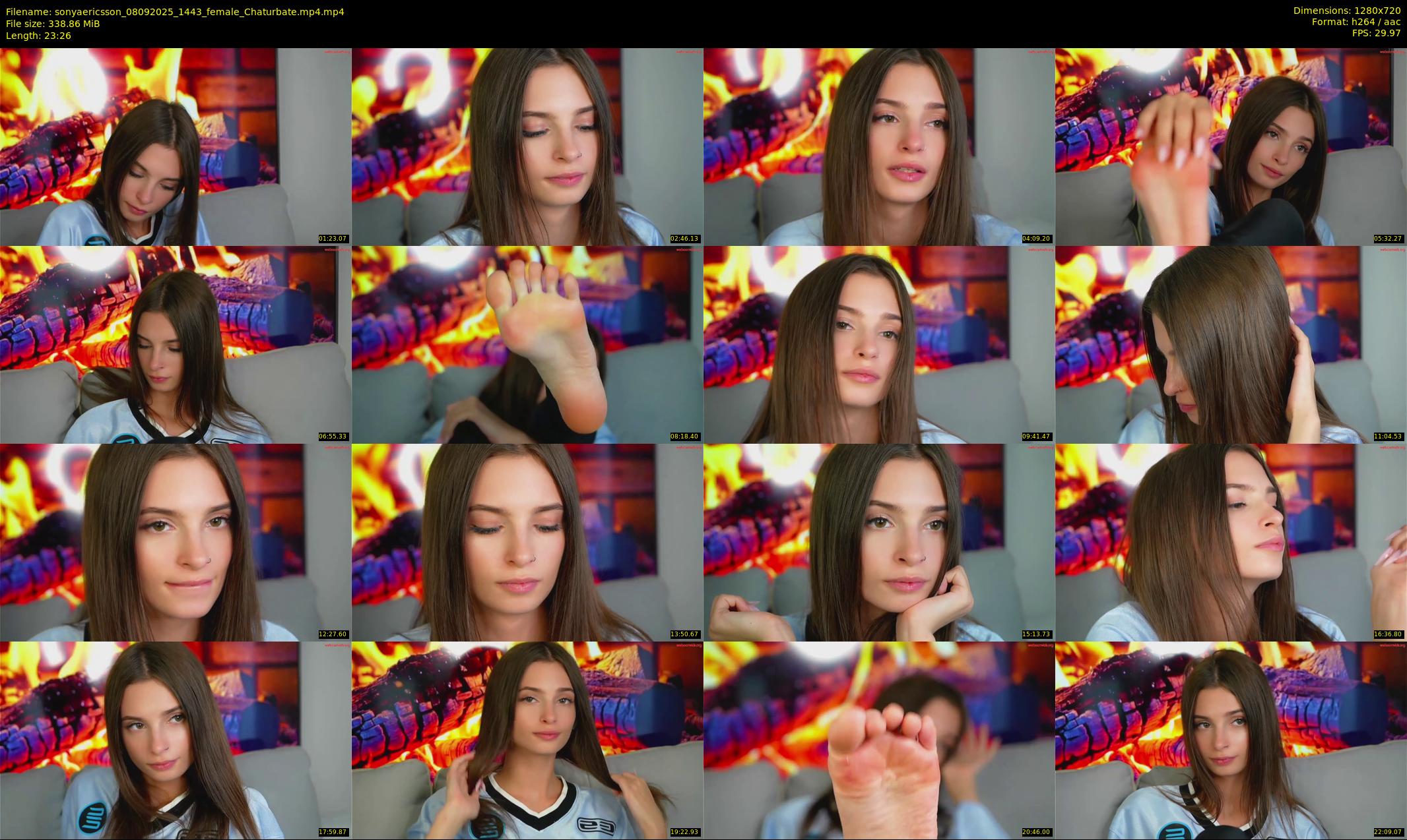sonyaericsson — 24 minute Chaturbate female cam show recording, 720p, Sep 8, 2025