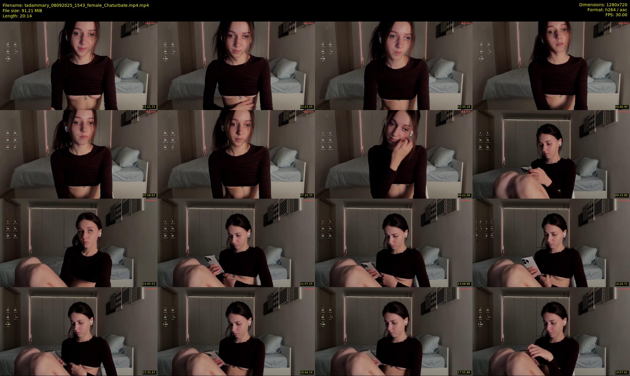 tadammary — 21 minute Chaturbate female cam show recording, 720p, Sep 8, 2025