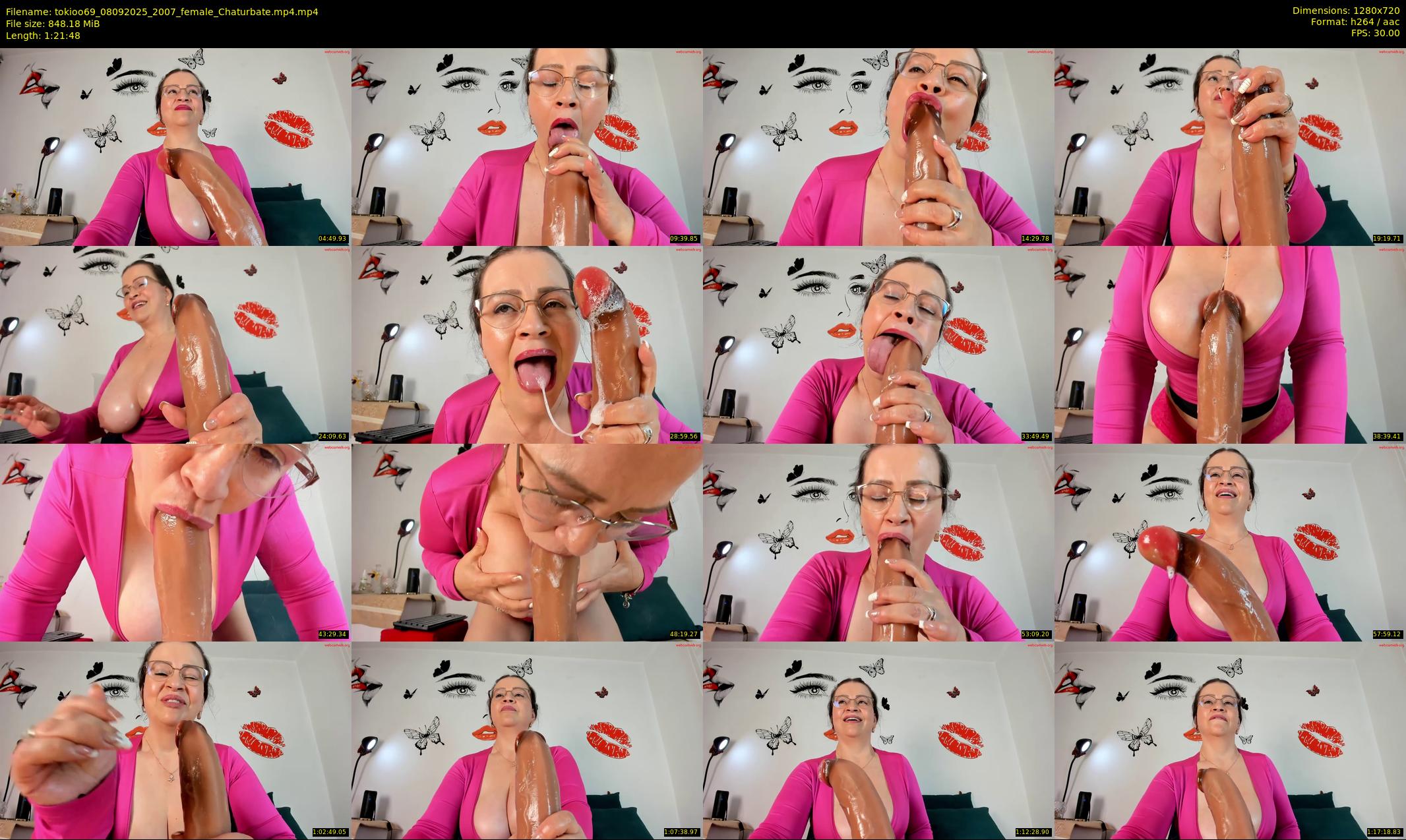 tokioo69 — 82 minute Chaturbate female cam show recording, 720p, Sep 8, 2025