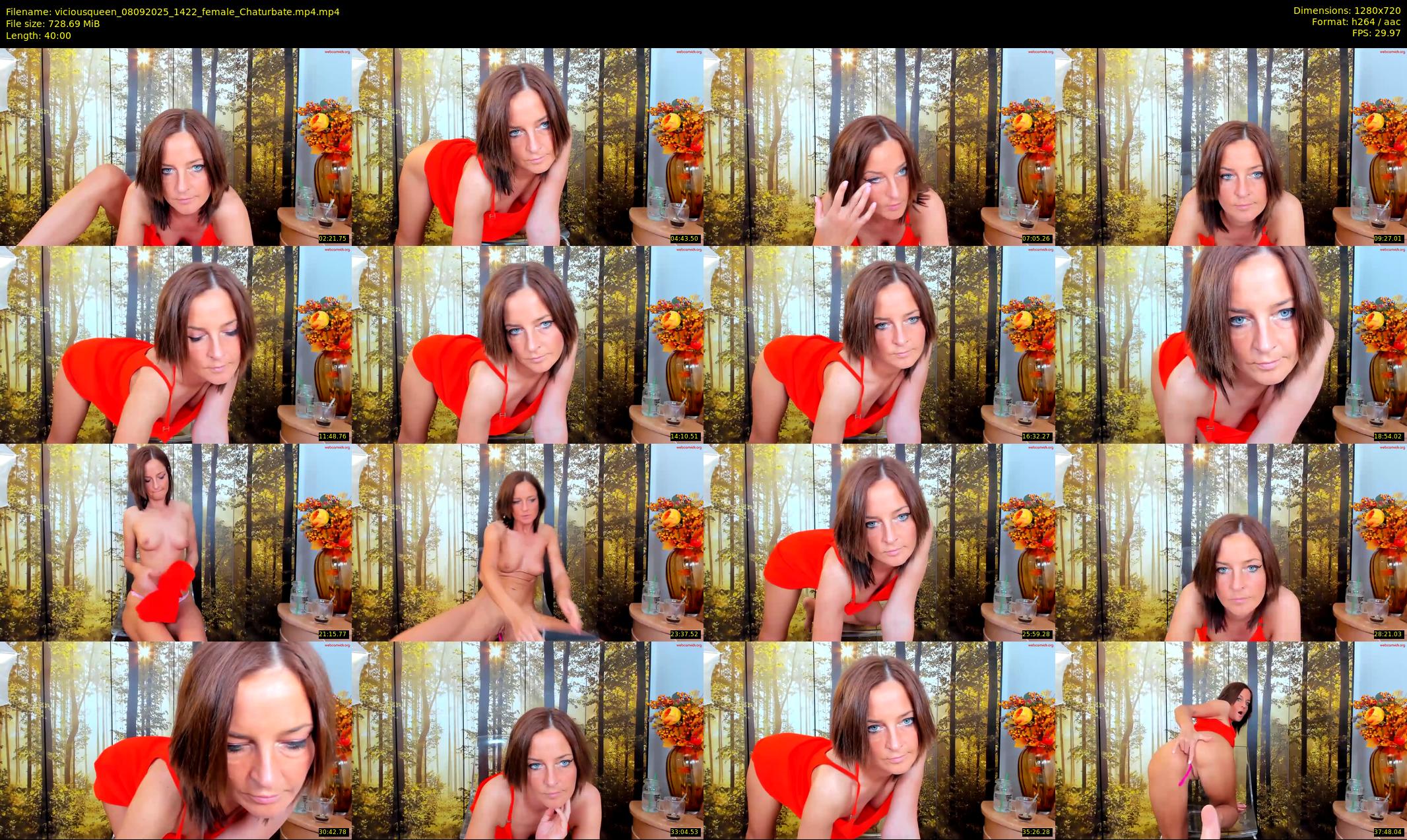 viciousqueen — 40 minute Chaturbate female cam show recording, 720p, Sep 8, 2025