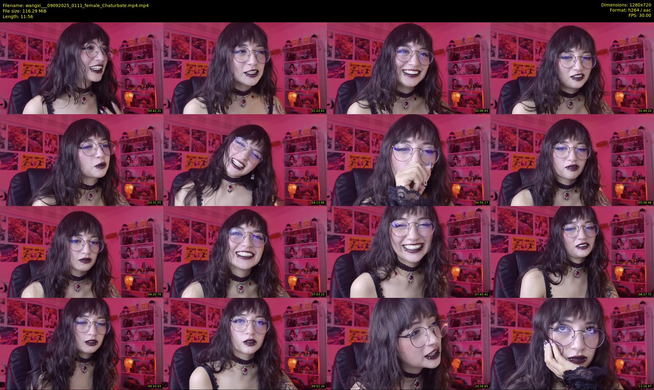 wangxi__ — 12 minute Chaturbate female cam show recording, 720p, Sep 9, 2025
