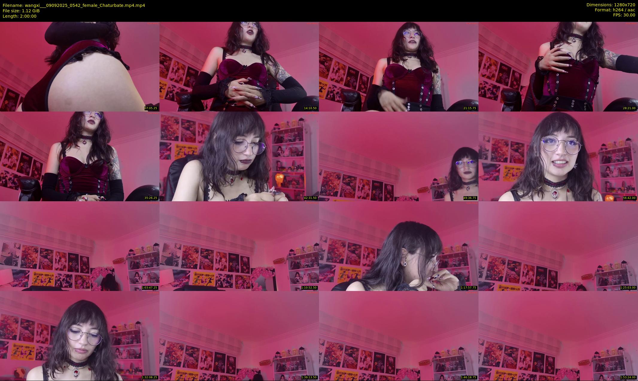 wangxi__ — 120 minute Chaturbate female cam show recording, 720p, Sep 9, 2025