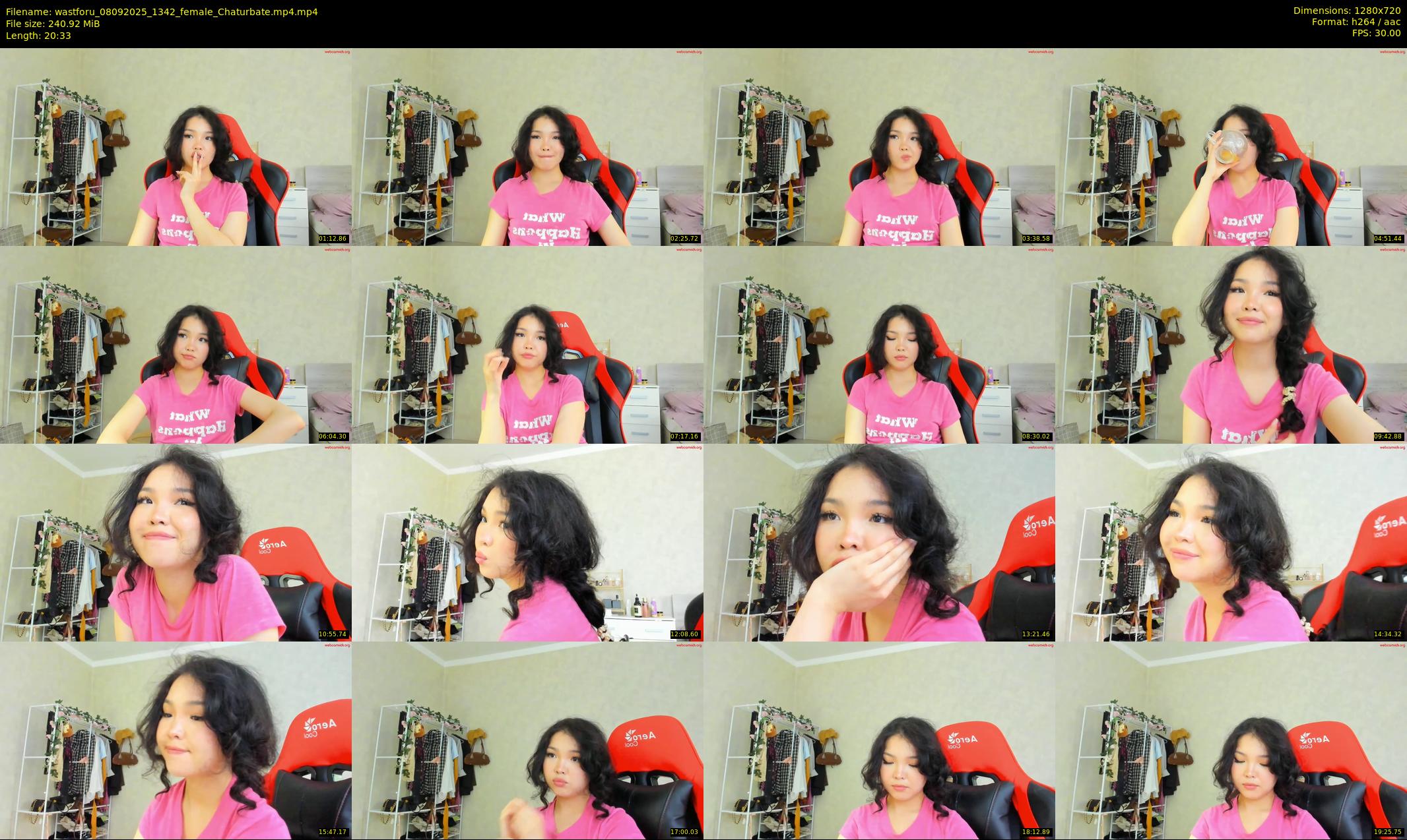 wastforu — 21 minute Chaturbate female cam show recording, 720p, Sep 8, 2025