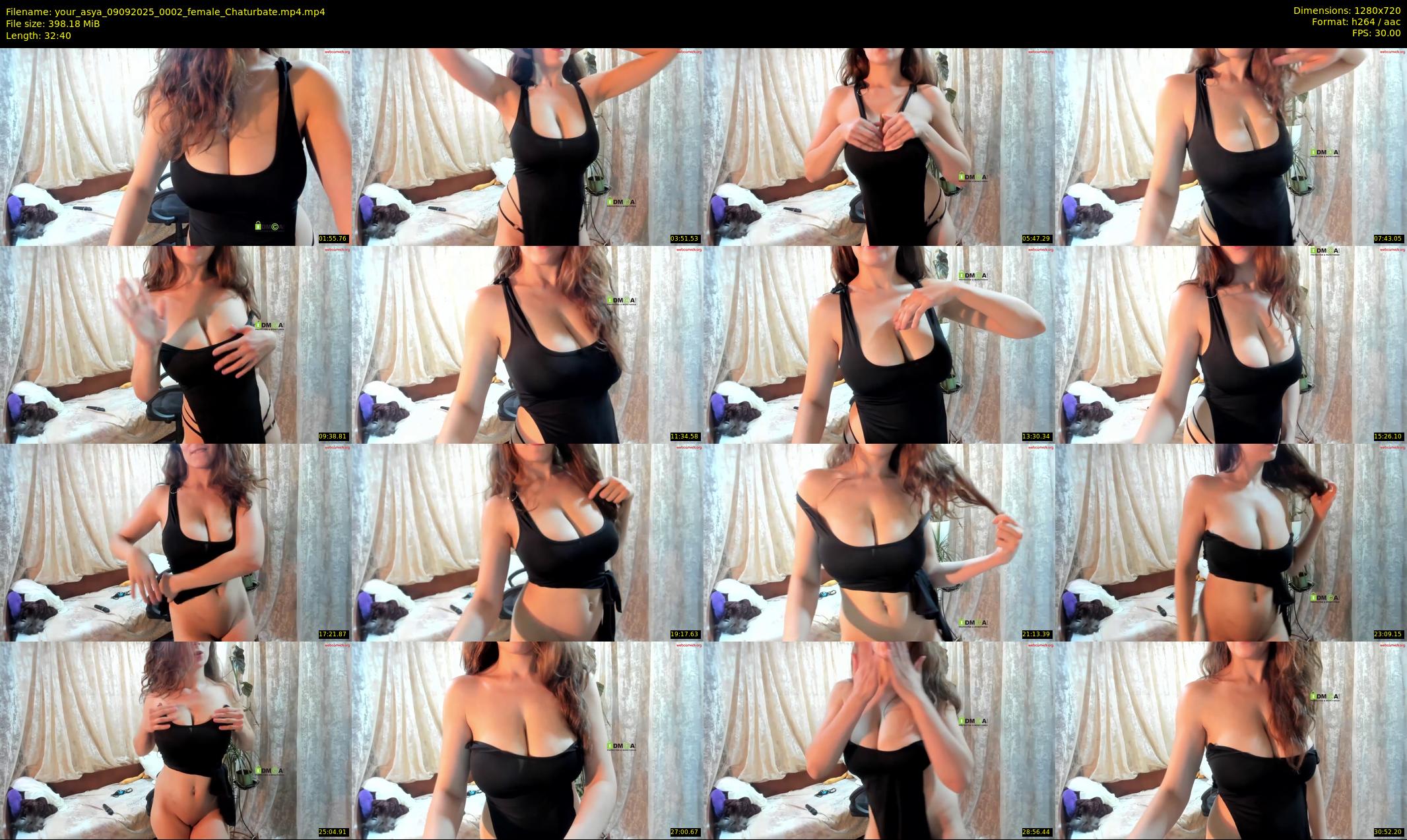 your_asya — 33 minute Chaturbate female cam show recording, 720p, Sep 9, 2025
