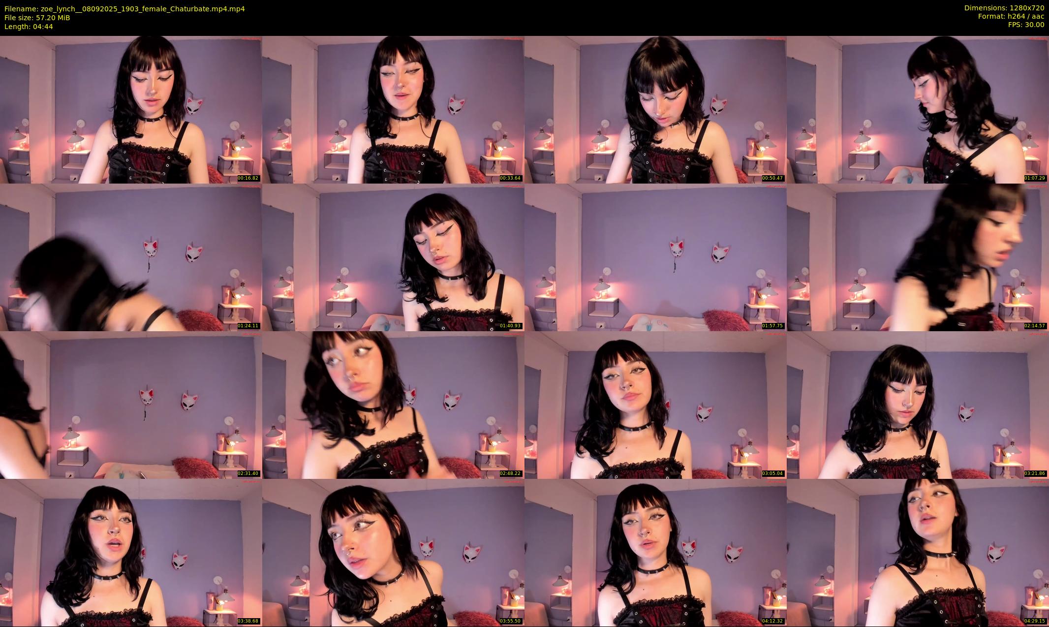 zoe_lynch_ — 5 minute Chaturbate female cam show recording, 720p, Sep 8, 2025