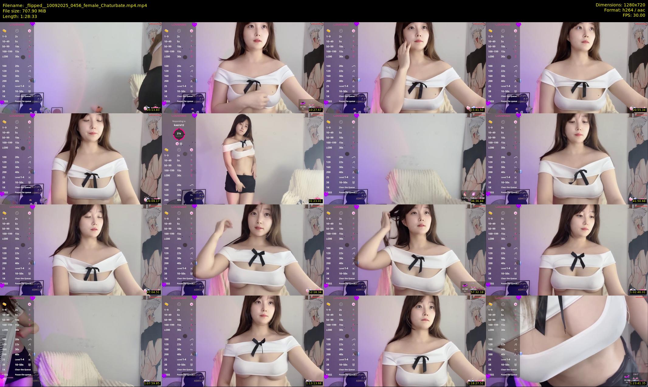 _flipped_ — 89 minute Chaturbate female cam show recording, 720p, Sep 10, 2025