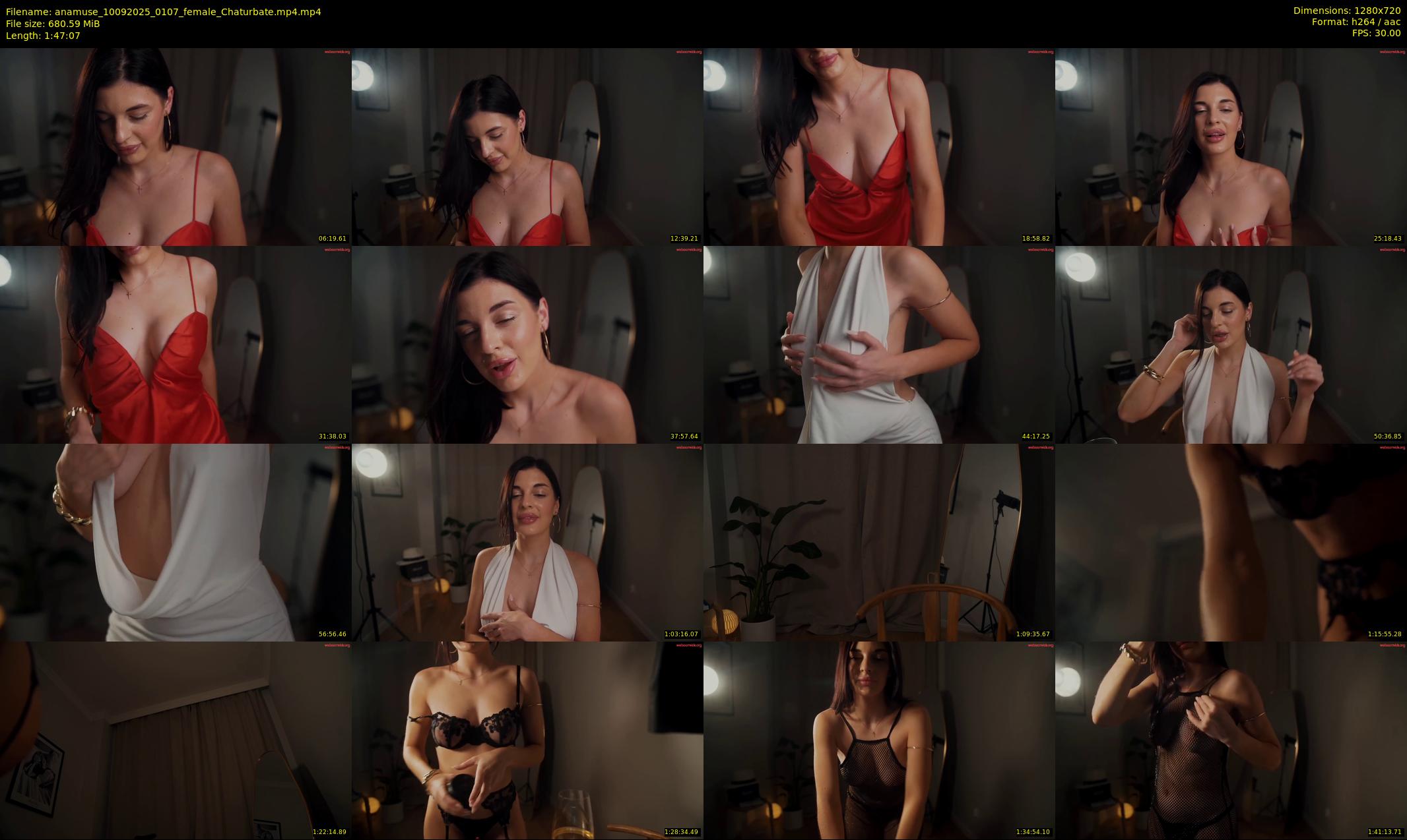 anamuse — 108 minute Chaturbate female cam show recording, 720p, Sep 10, 2025