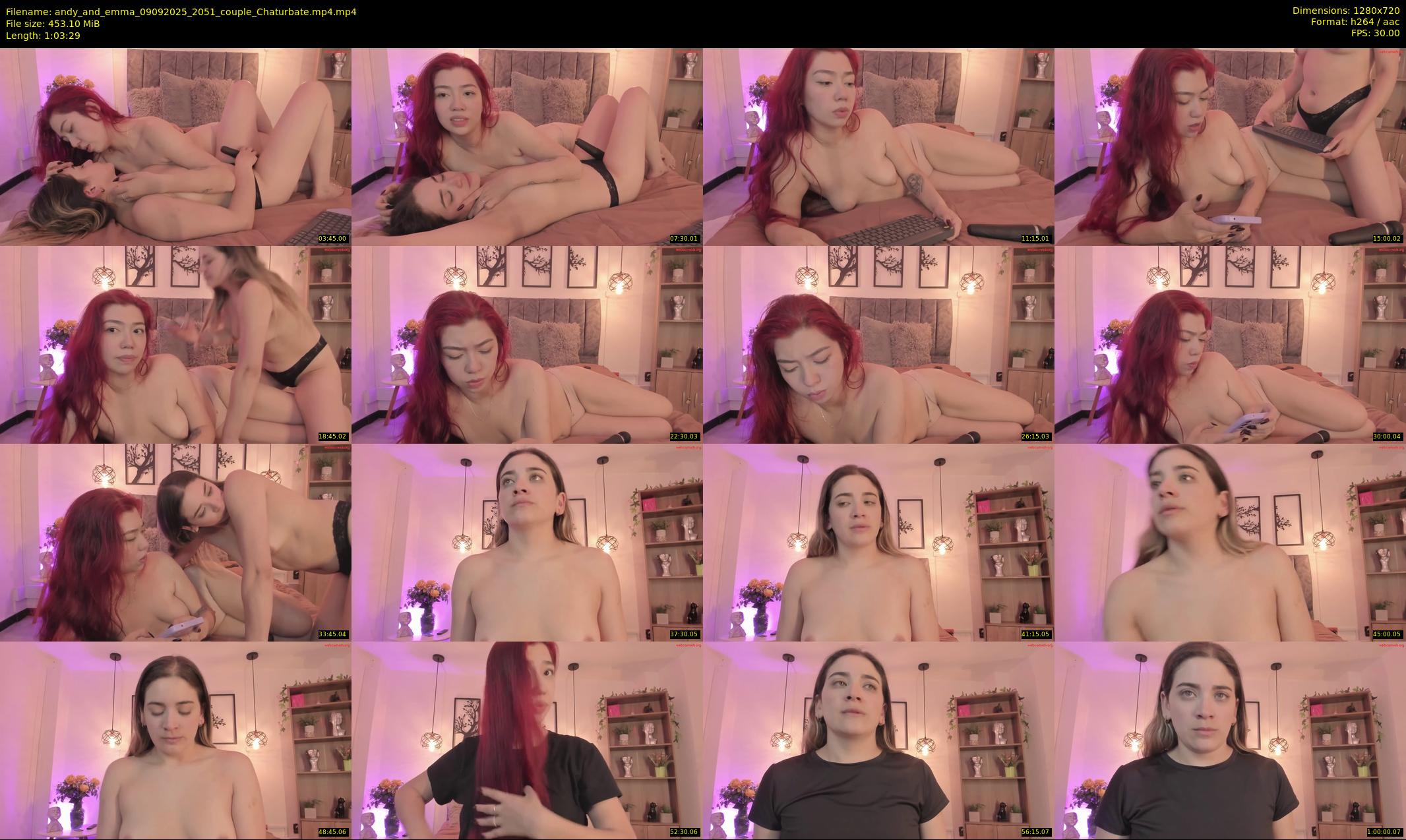 andy_and_emma — 64 minute Chaturbate couple cam show recording, 720p, Sep 9, 2025